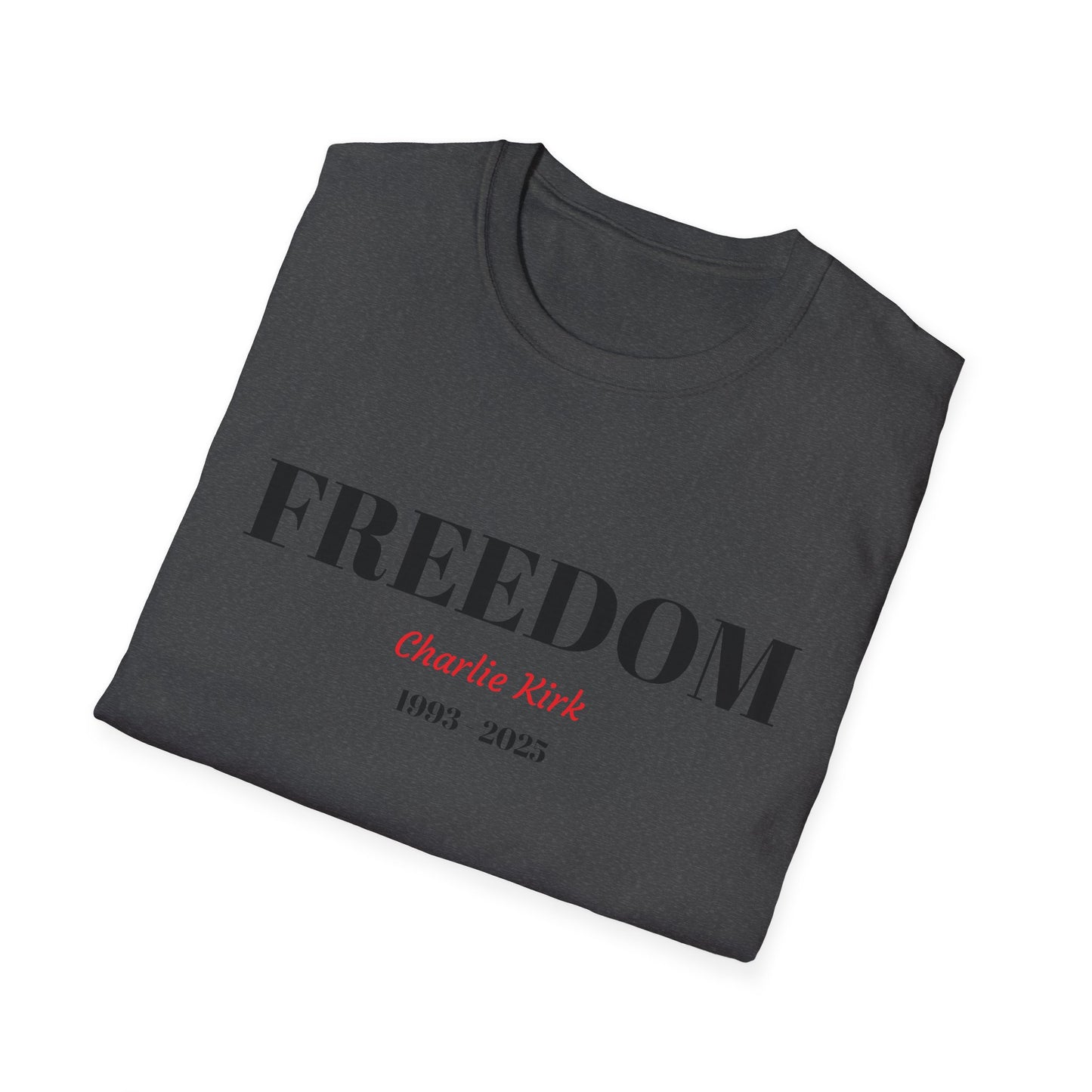 Unisex T-Shirt Charlie Kirk Freedom Shirt