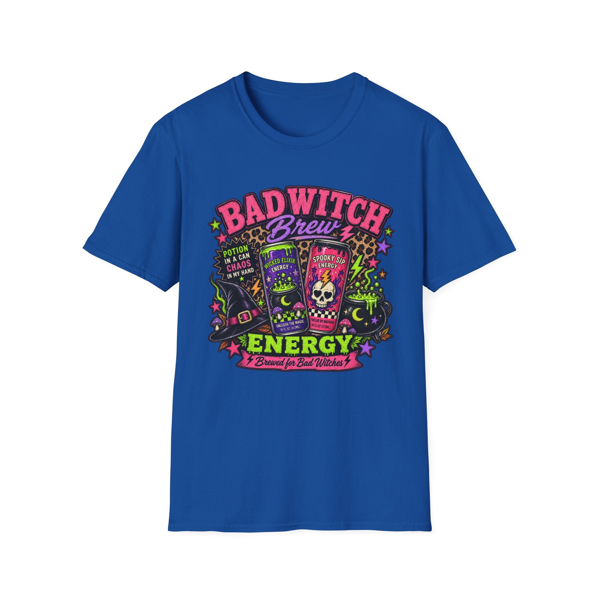 Bad Witch Brew Energy – Brewed for Bad Witches Halloween Tee
