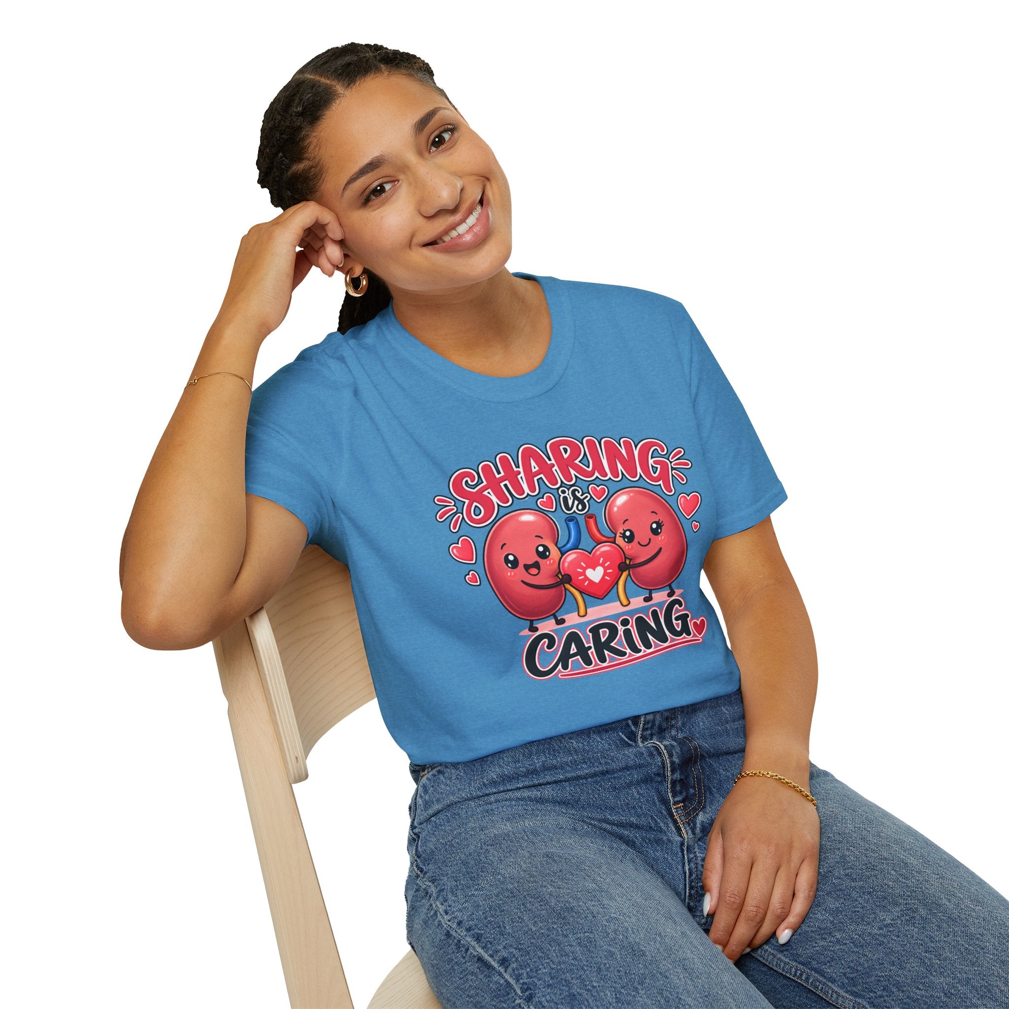 Sharing Is Caring — Kidney Edition ❤️  T-Shirt
