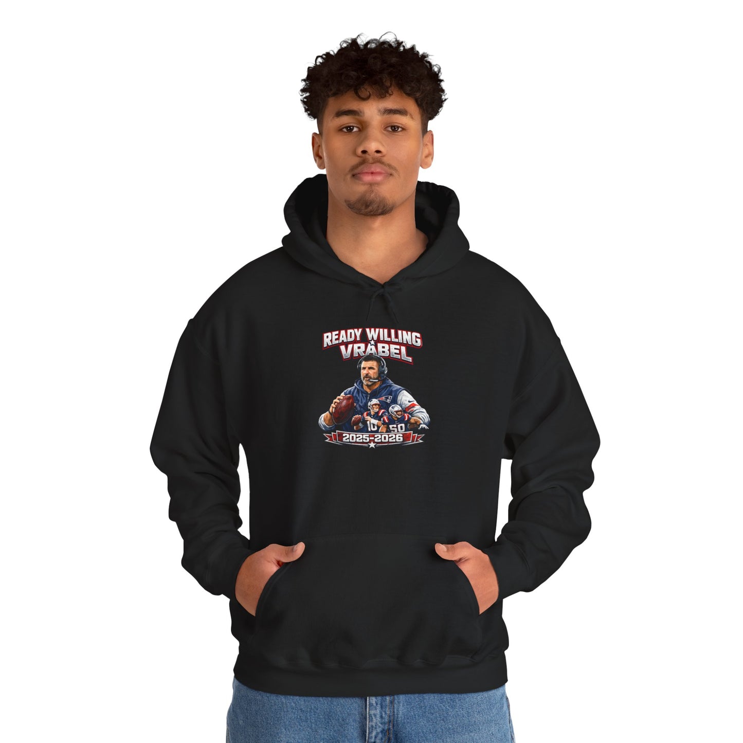 Ready Willing Vrabel Hoodie — Coach Tribute Pullover