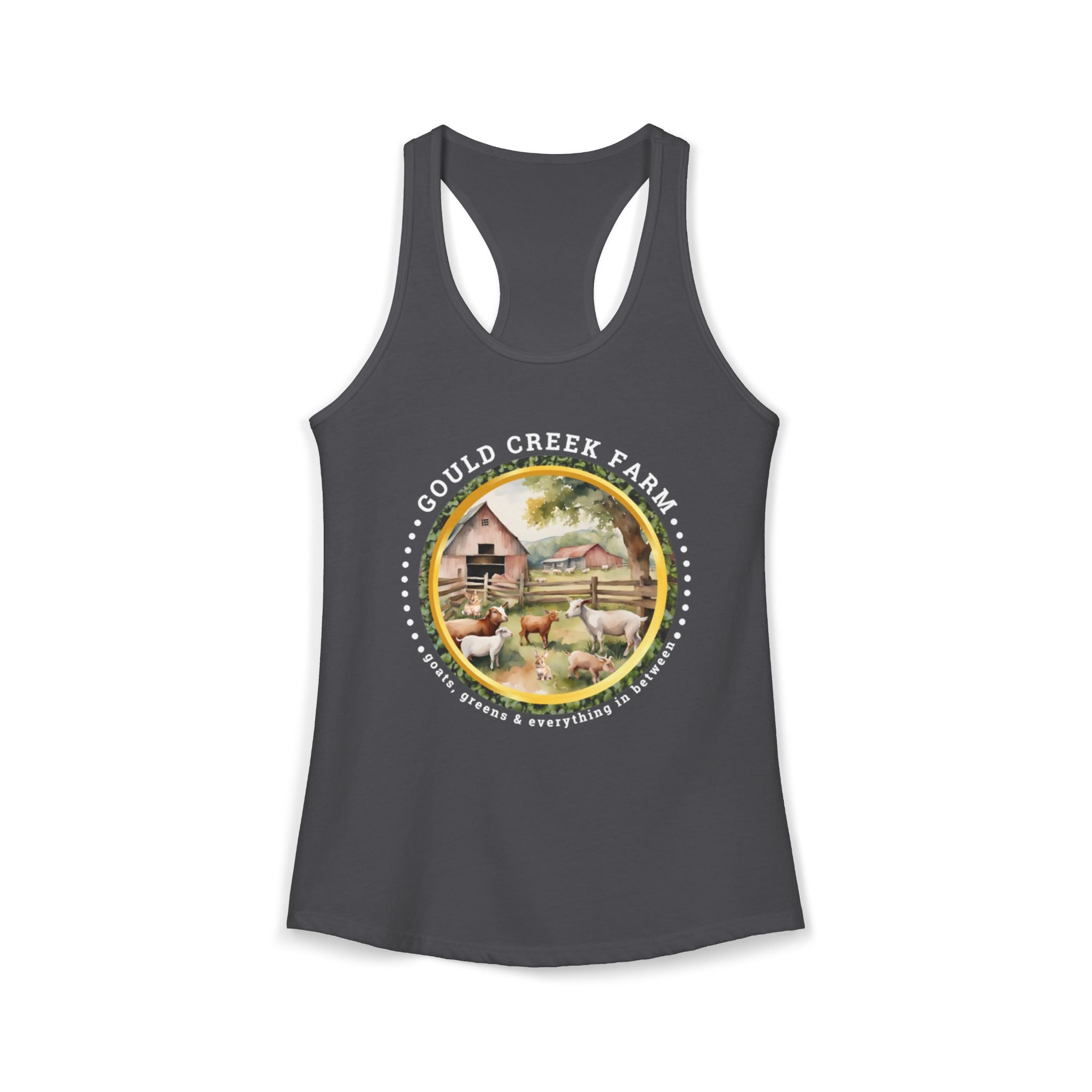 Women's Ideal Racerback Tank Gould creek farm