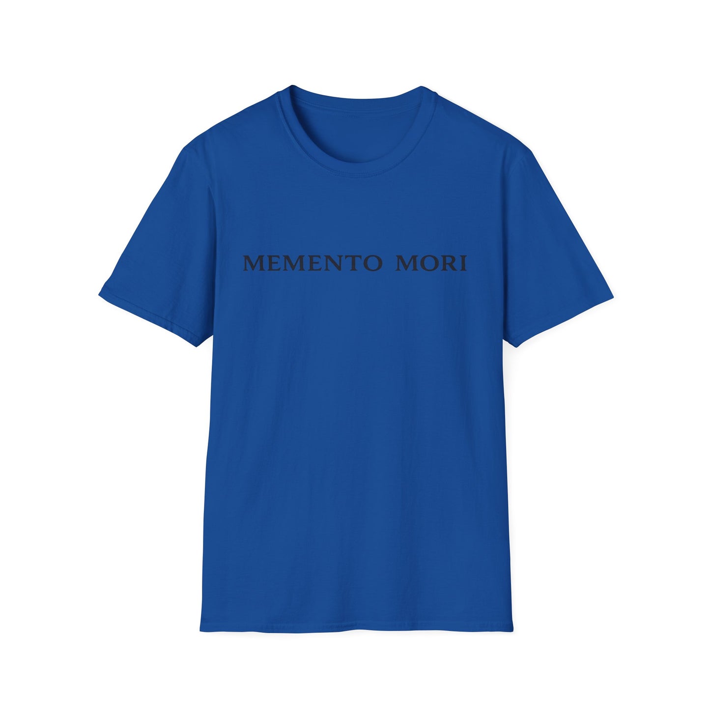 Memento Mori T-Shirt — Minimalist Latin Remembrance Tee