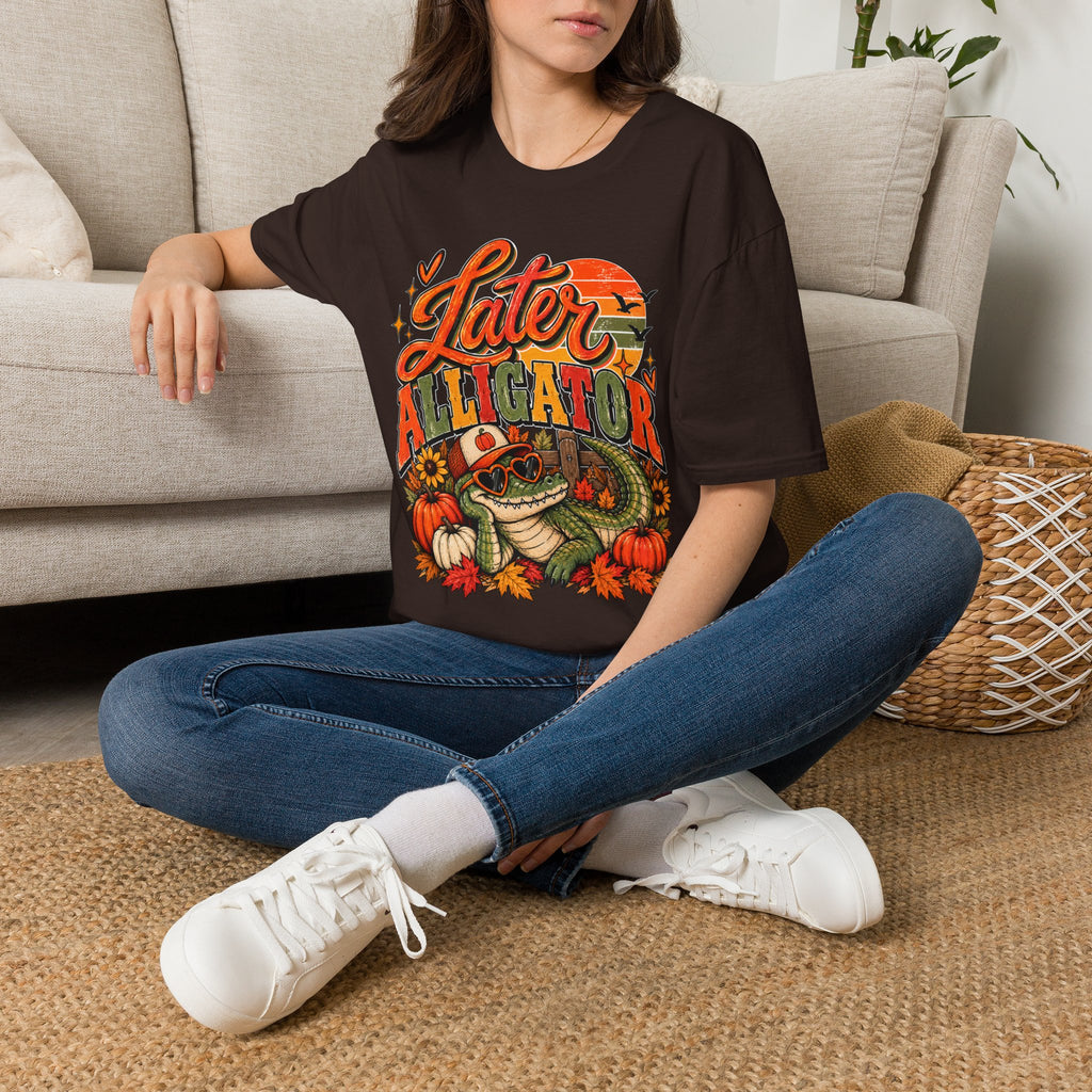 Later Alligator Fall Graphic Tee