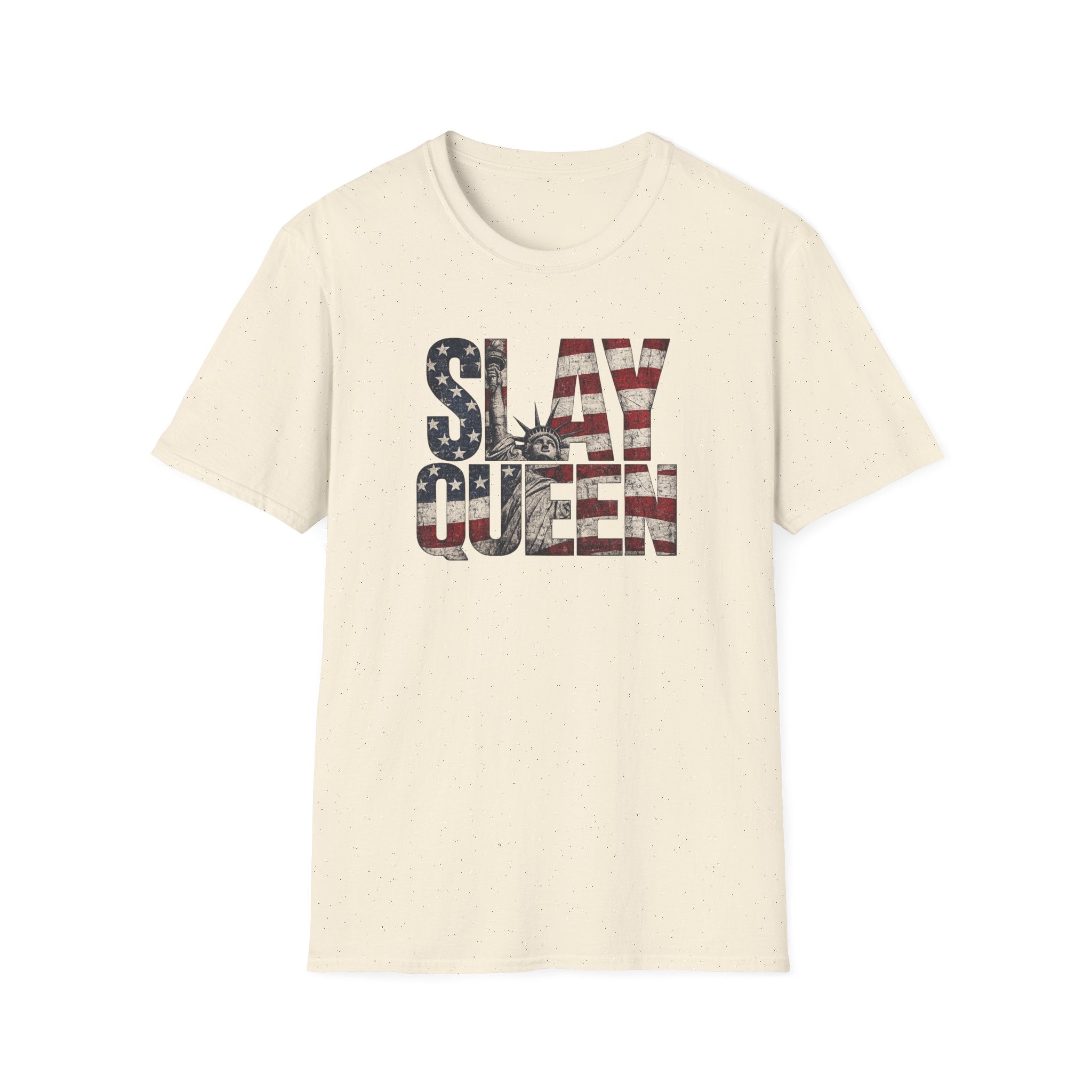 Slay Queen American Flag T-Shirt
