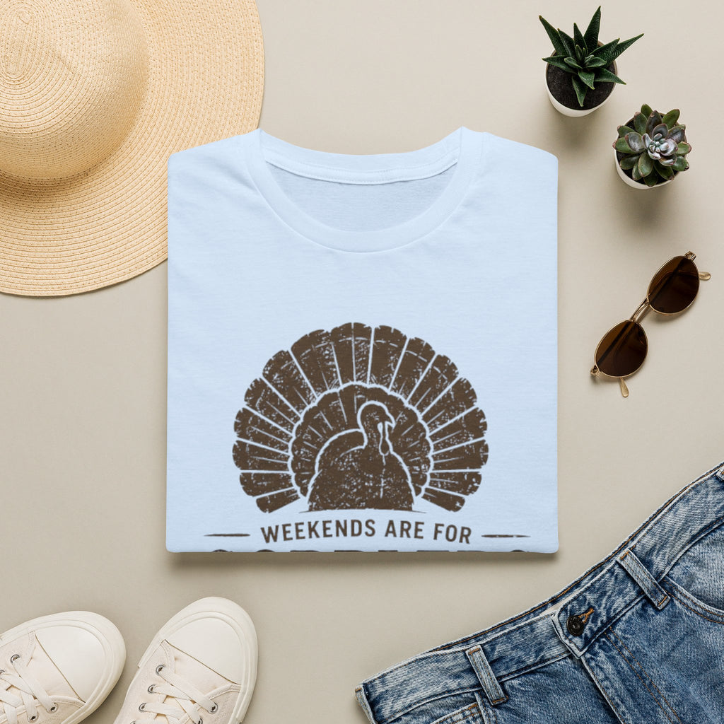 Weekends Are for Gobblers T-Shirt — Vintage Turkey Tee