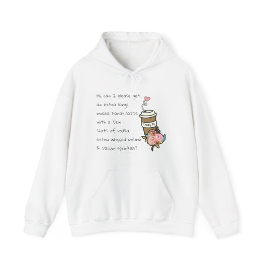 Xanax Latte - Unisex Heavy Blend™ Hooded Sweatshirt