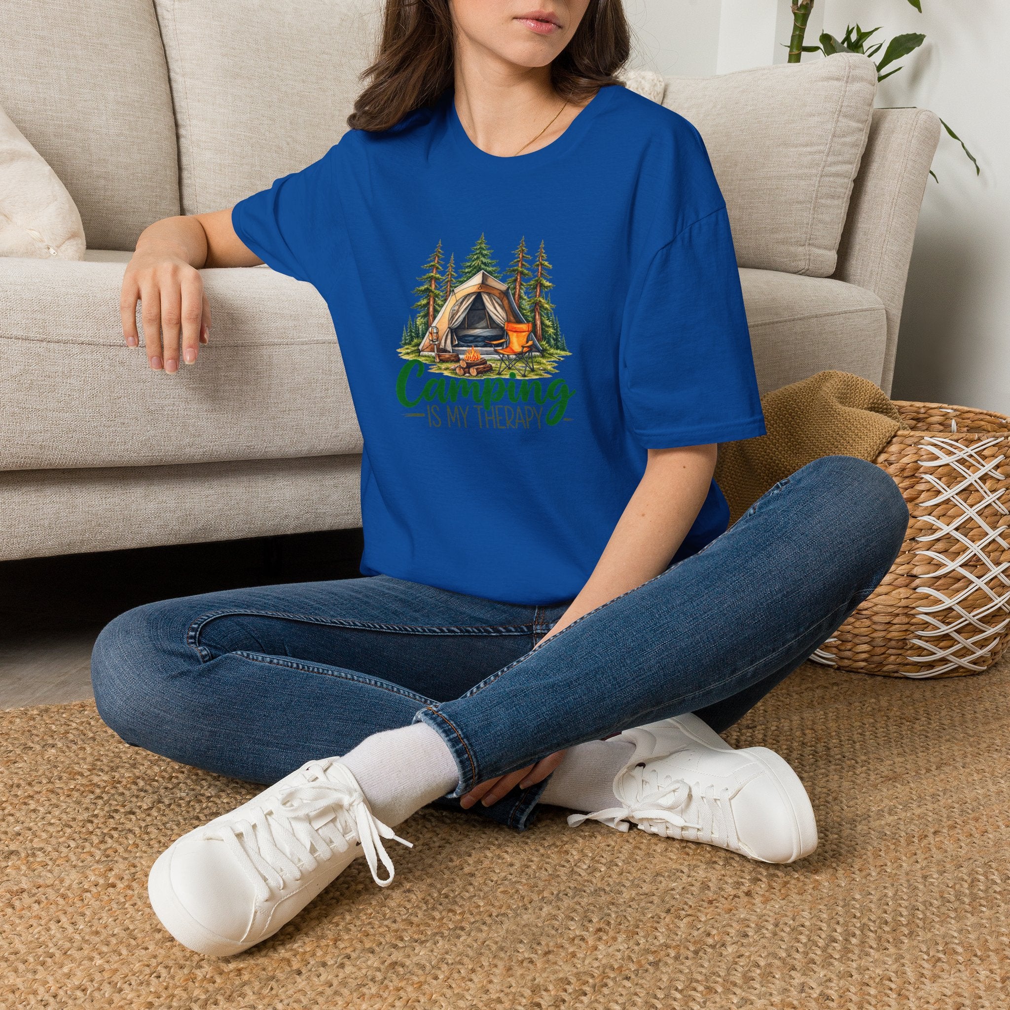 Camping Is My Therapy – Camping T-Shirt