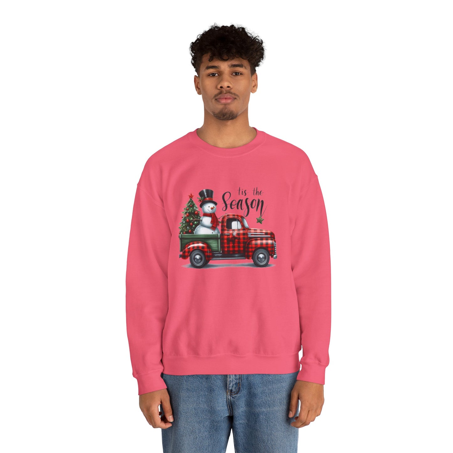 Snowman Truck Sweatshirt