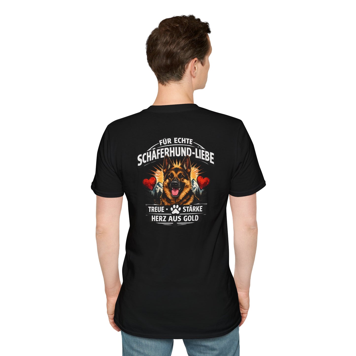 German Shepherd Loyalty T-Shirt — "Loyalty, strength, and a heart of gold"