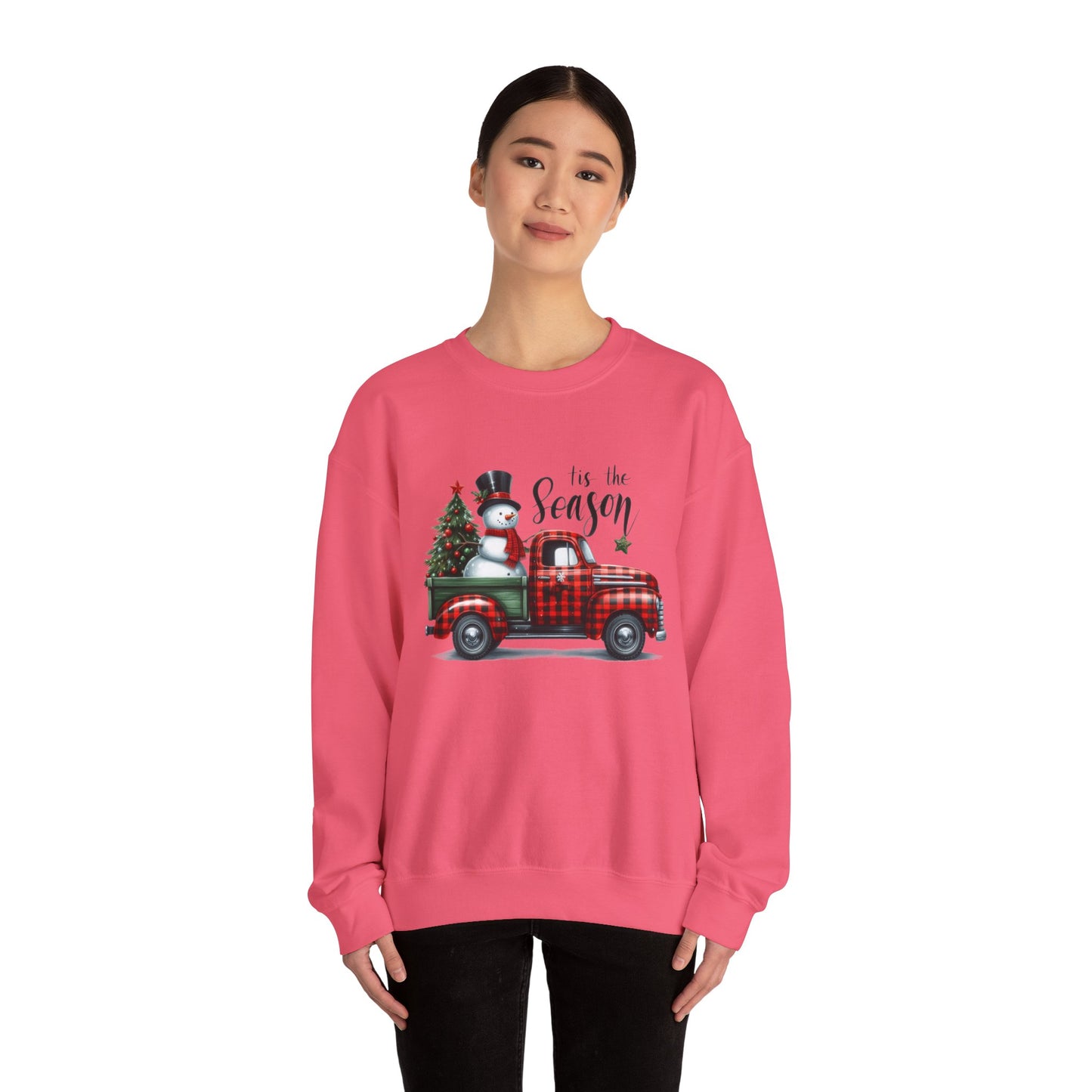 Snowman Truck Sweatshirt