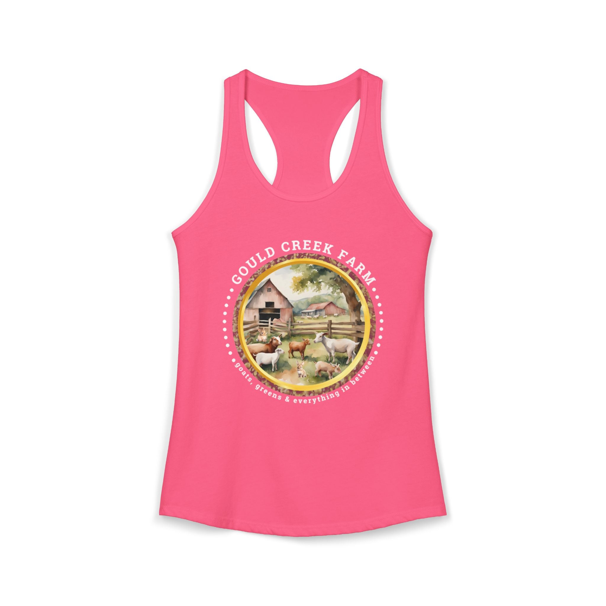Women's Ideal Racerback Tank Gould creek farm