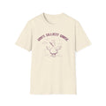 Funny Goose Unisex Softstyle T-Shirt - Gods silliest goose
