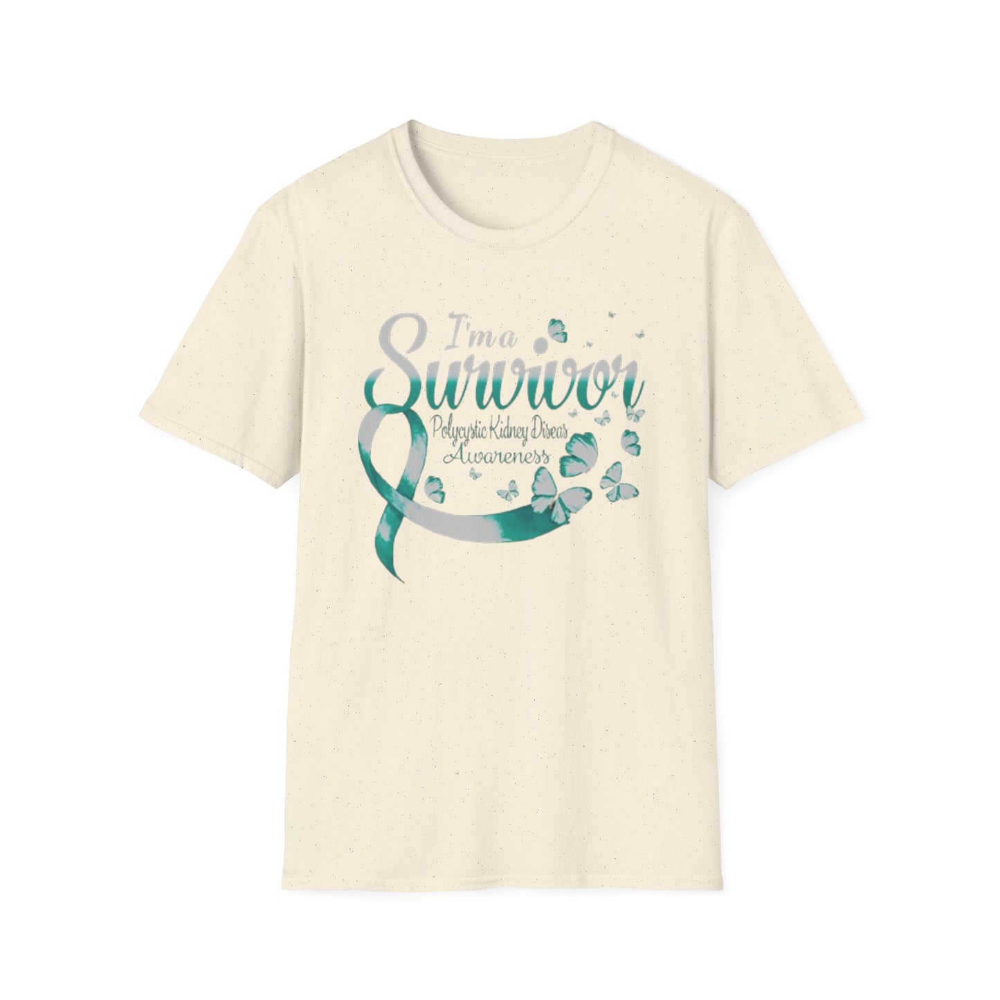 I’m a survivor PKD Awareness - Unisex Softstyle T-Shirt