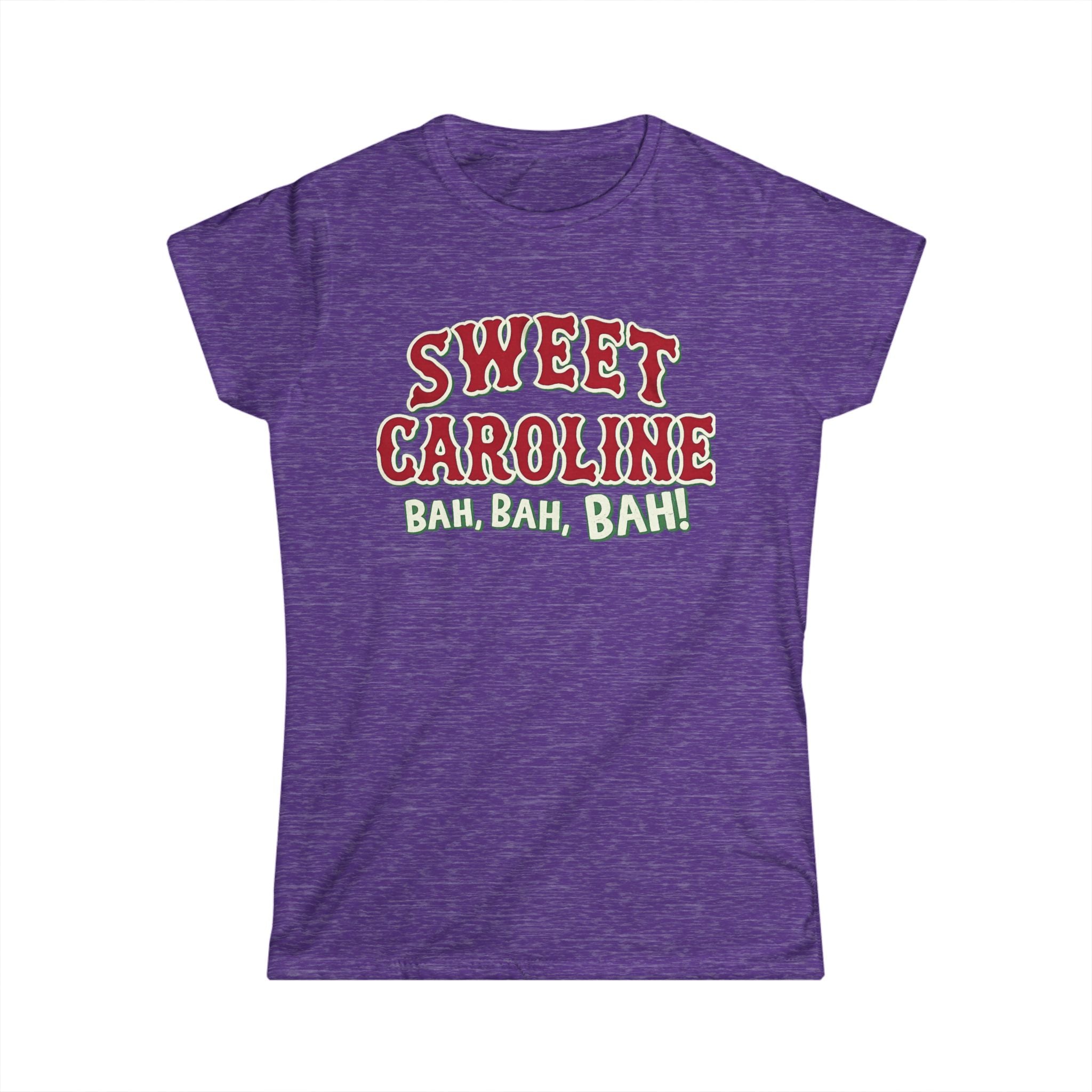 Sweet Caroline Tee — "Bah, Bah, Bah!" Funny Holiday Party Shirt