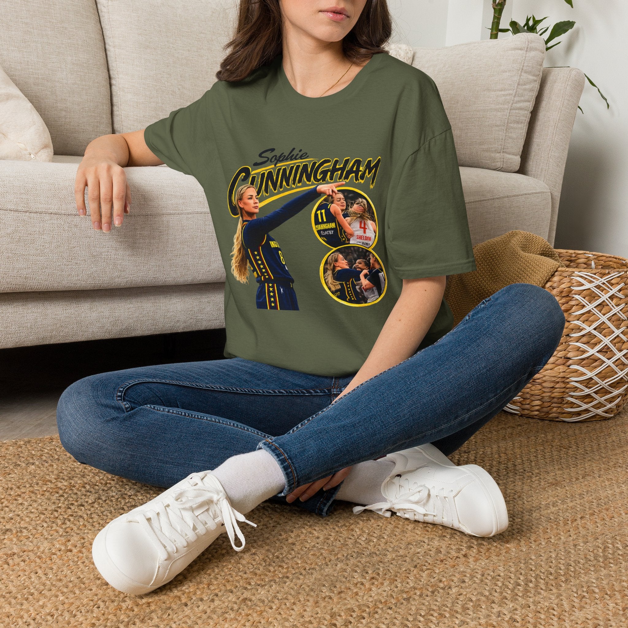 Sophie Cunningham Basketball Tribute T-Shirt