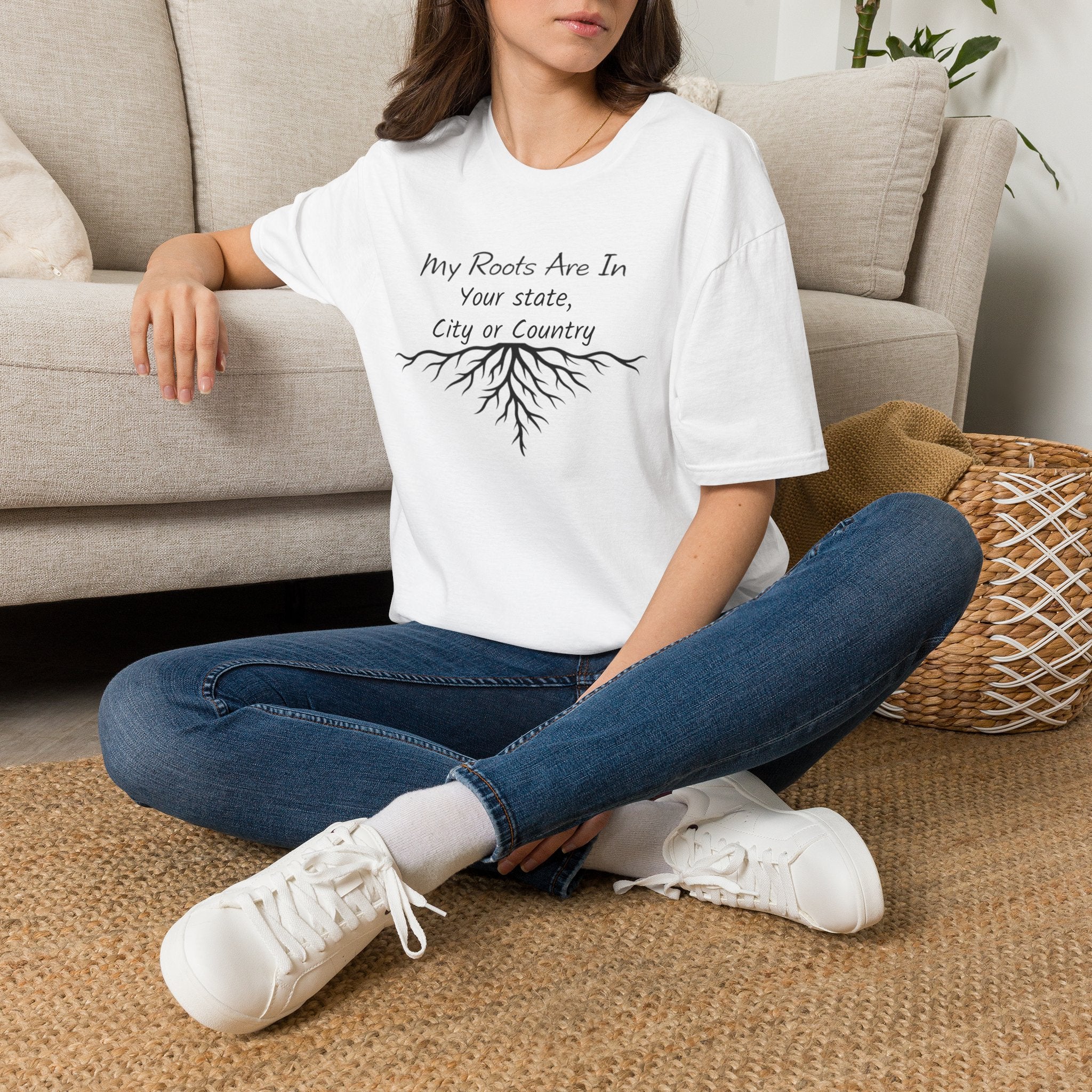 My Roots Are In — Personalized T-Shirt