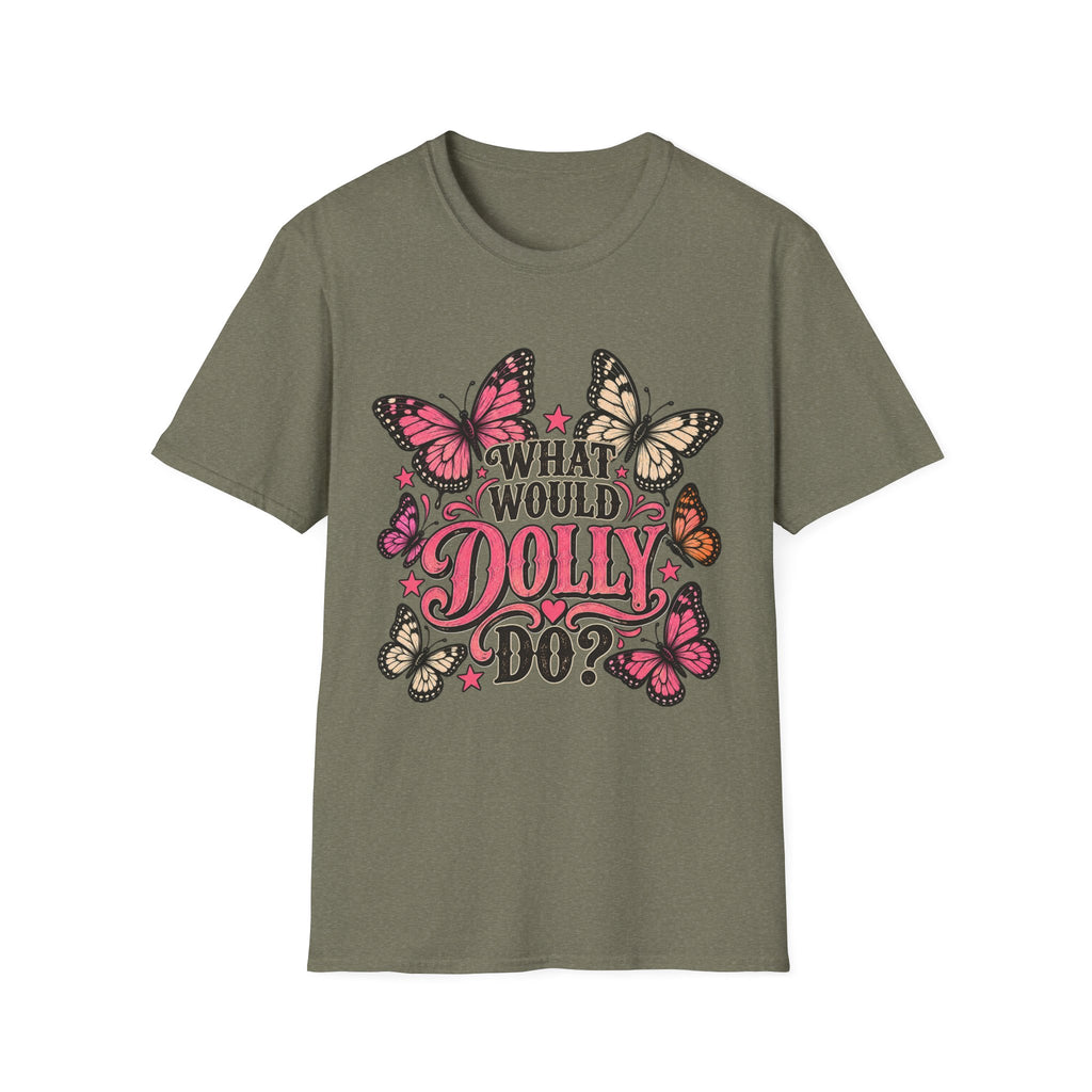 What Would Dolly Do? Butterfly Graphic Tee