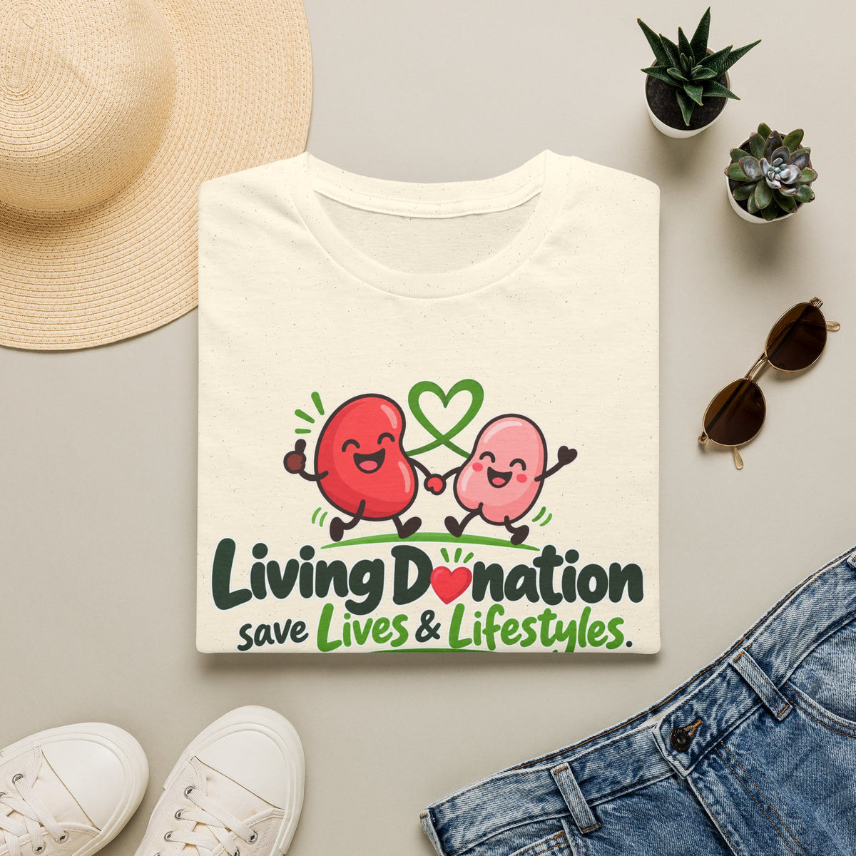 Living Donation Saves Lives & Lifestyles Tee