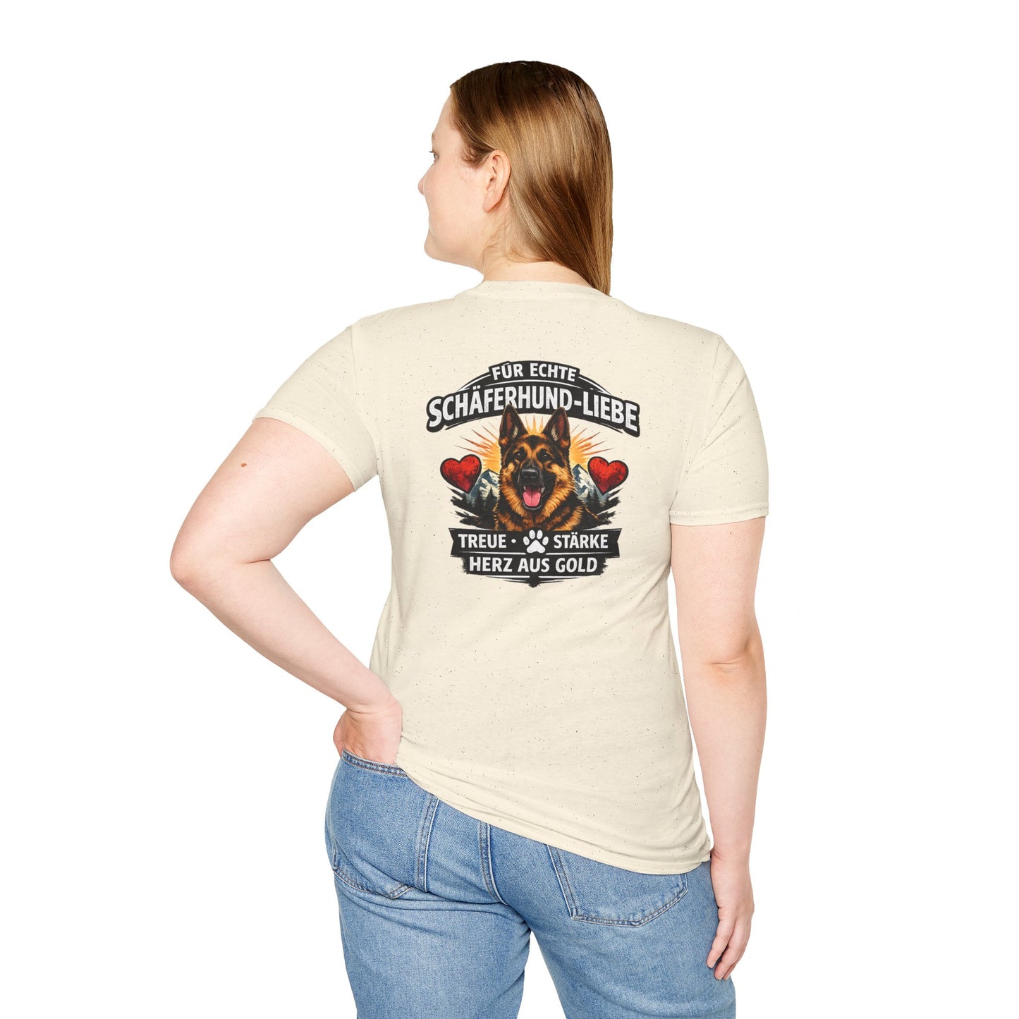 German Shepherd Loyalty T-Shirt — "Loyalty, strength, and a heart of gold"