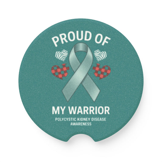 Car Coaster - Polycystic Kidney Disease Awareness