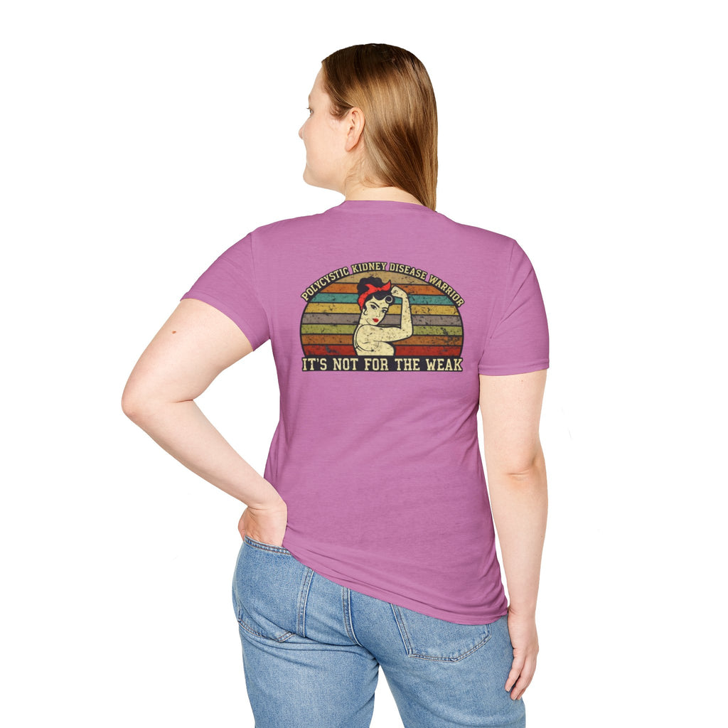 PKD Warrior Rosie the Riveter T-Shirt