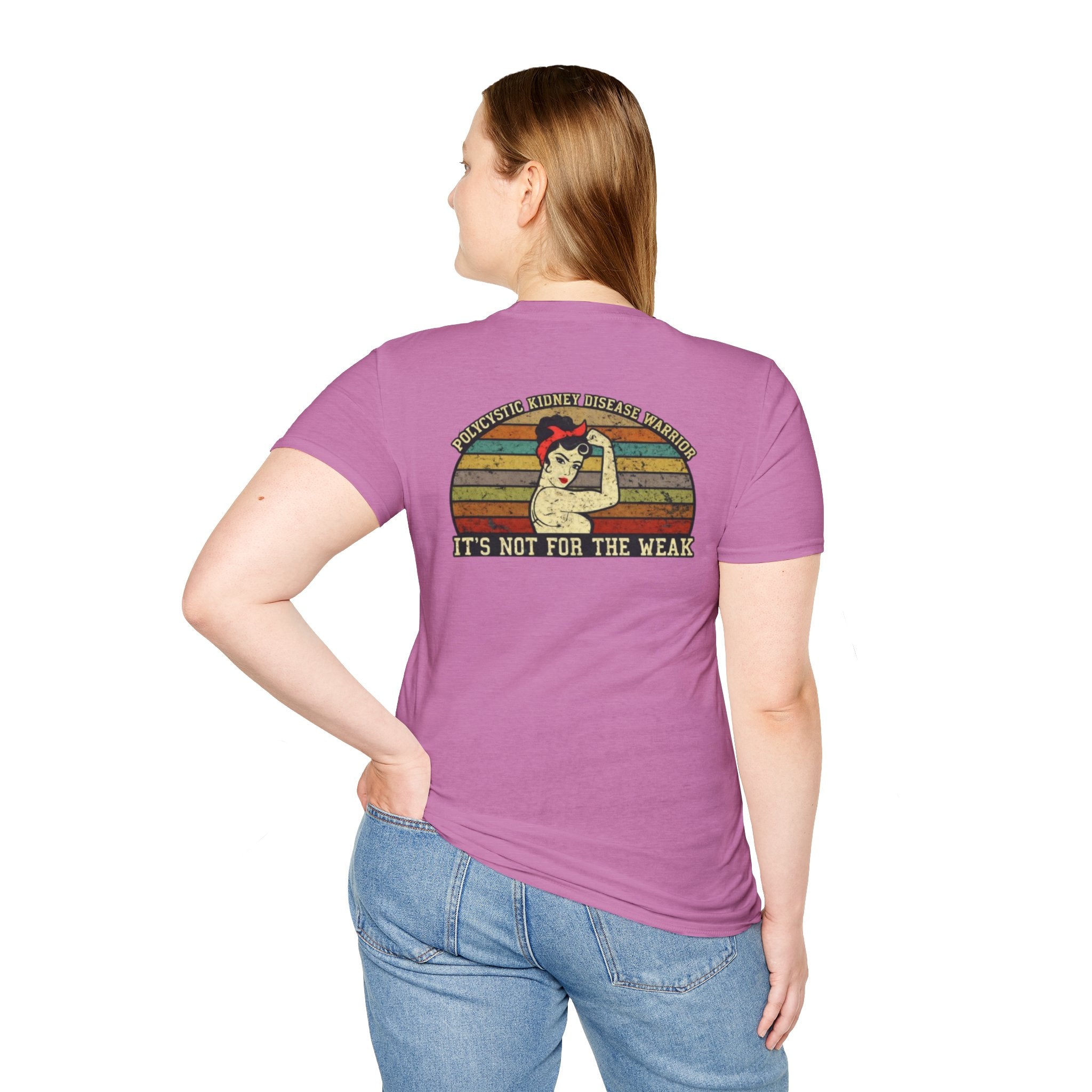 PKD Warrior Rosie the Riveter T-Shirt