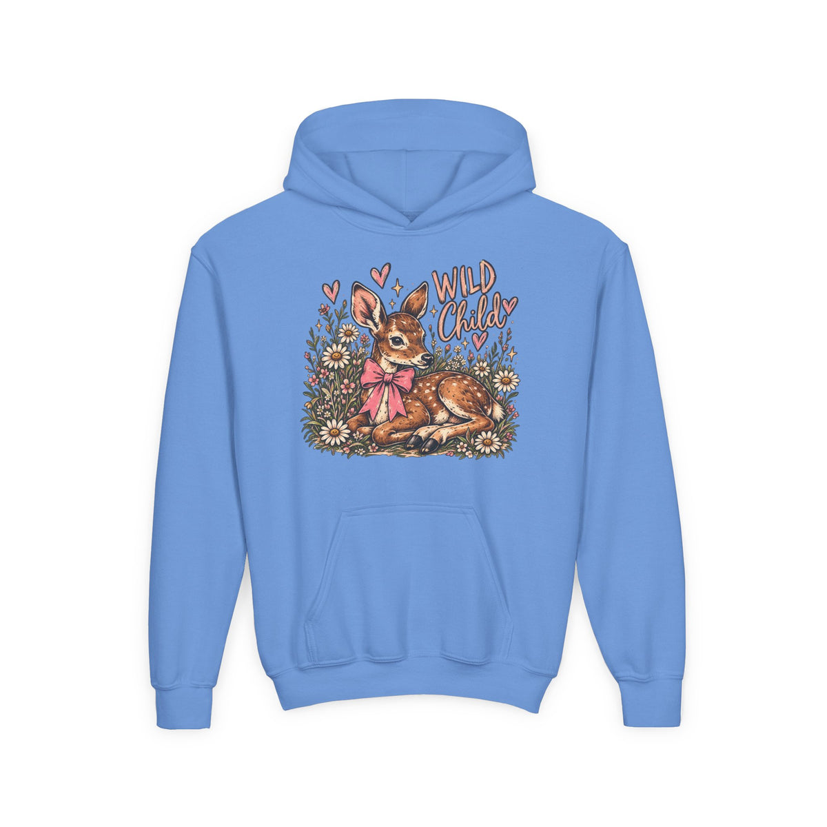 Wild Child Woodland Fawn Kids Hoodie
