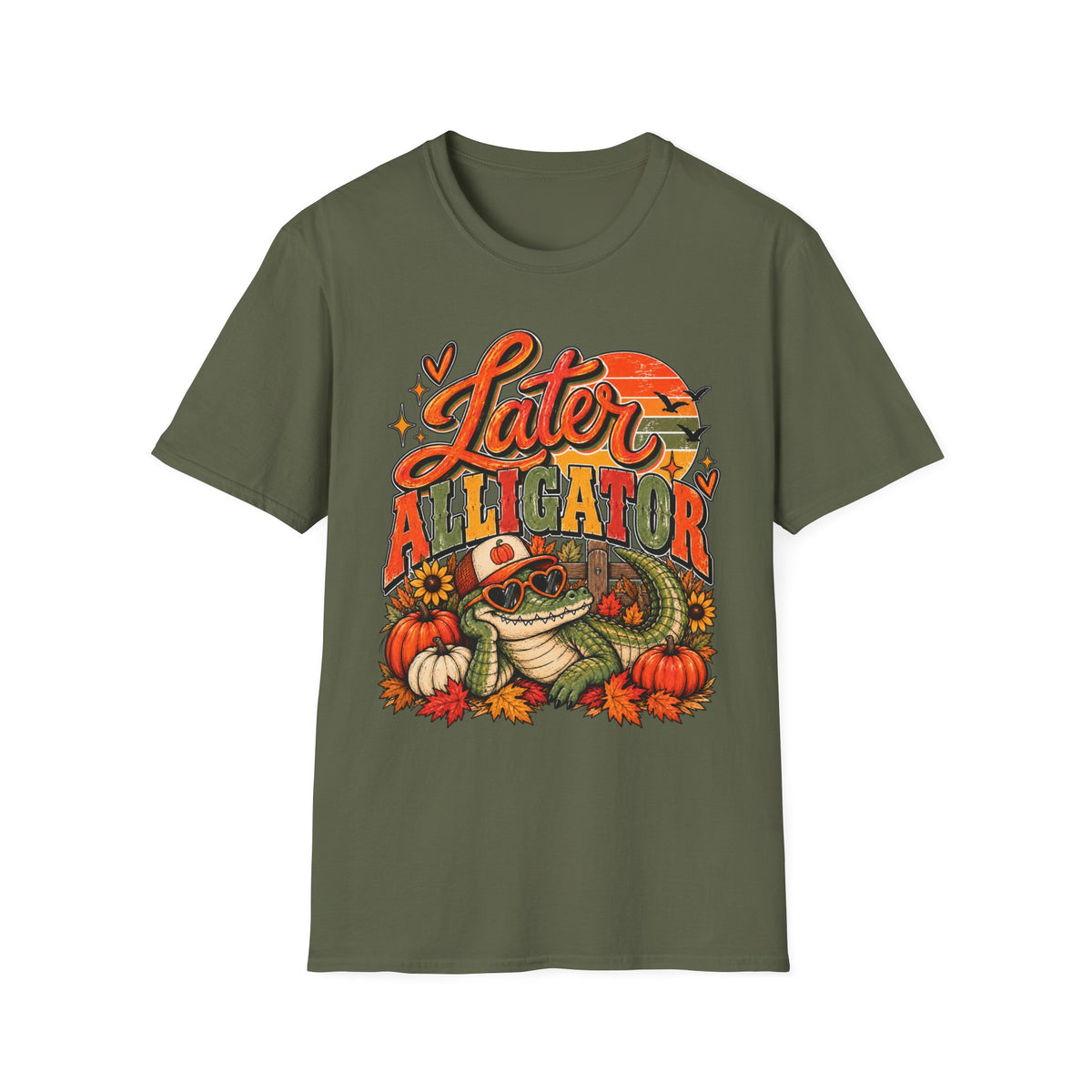 Later Alligator Fall Graphic Tee