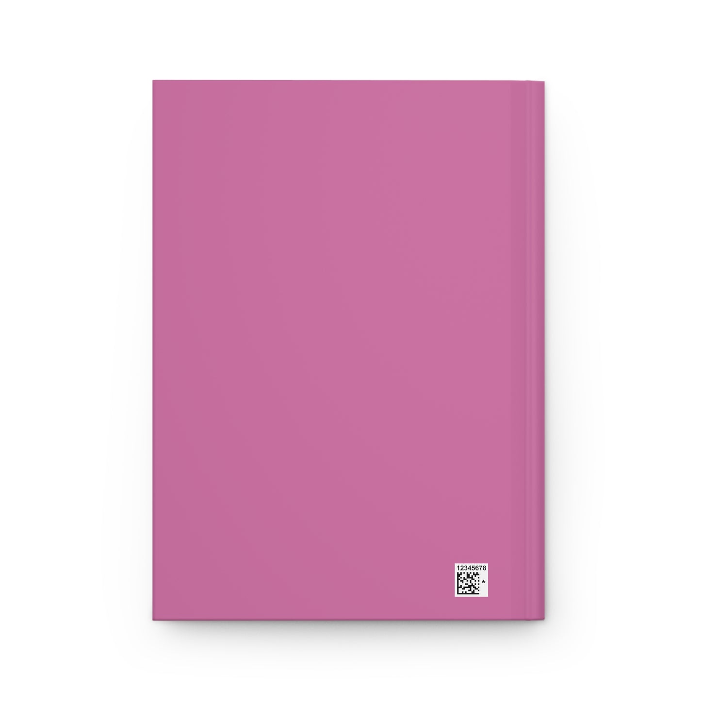 Breast Cancer Awareness Feather - Hardcover Journal Matte
