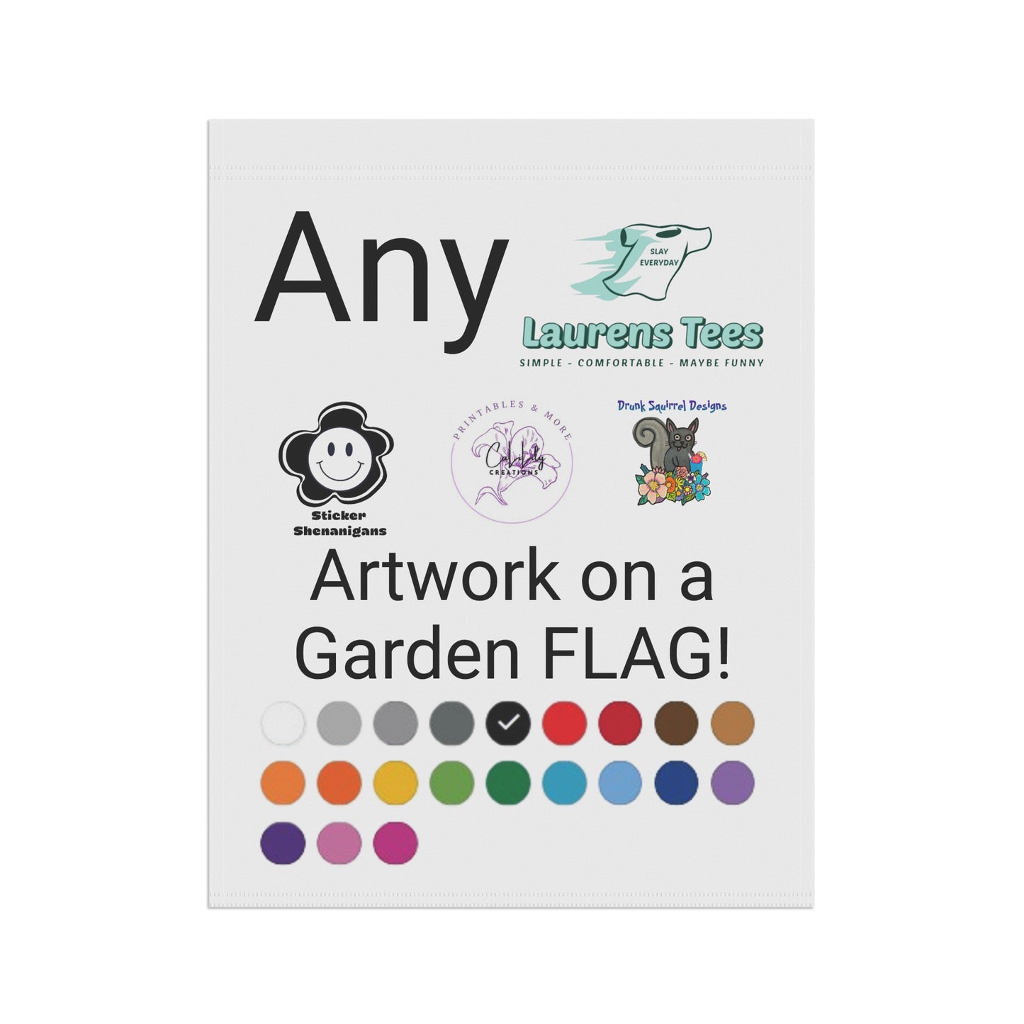 Custom Garden & House Banner