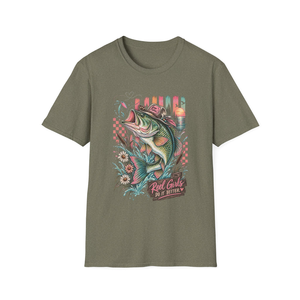 Reel Girls Do It Better Fishing Tee 🎣🩷
