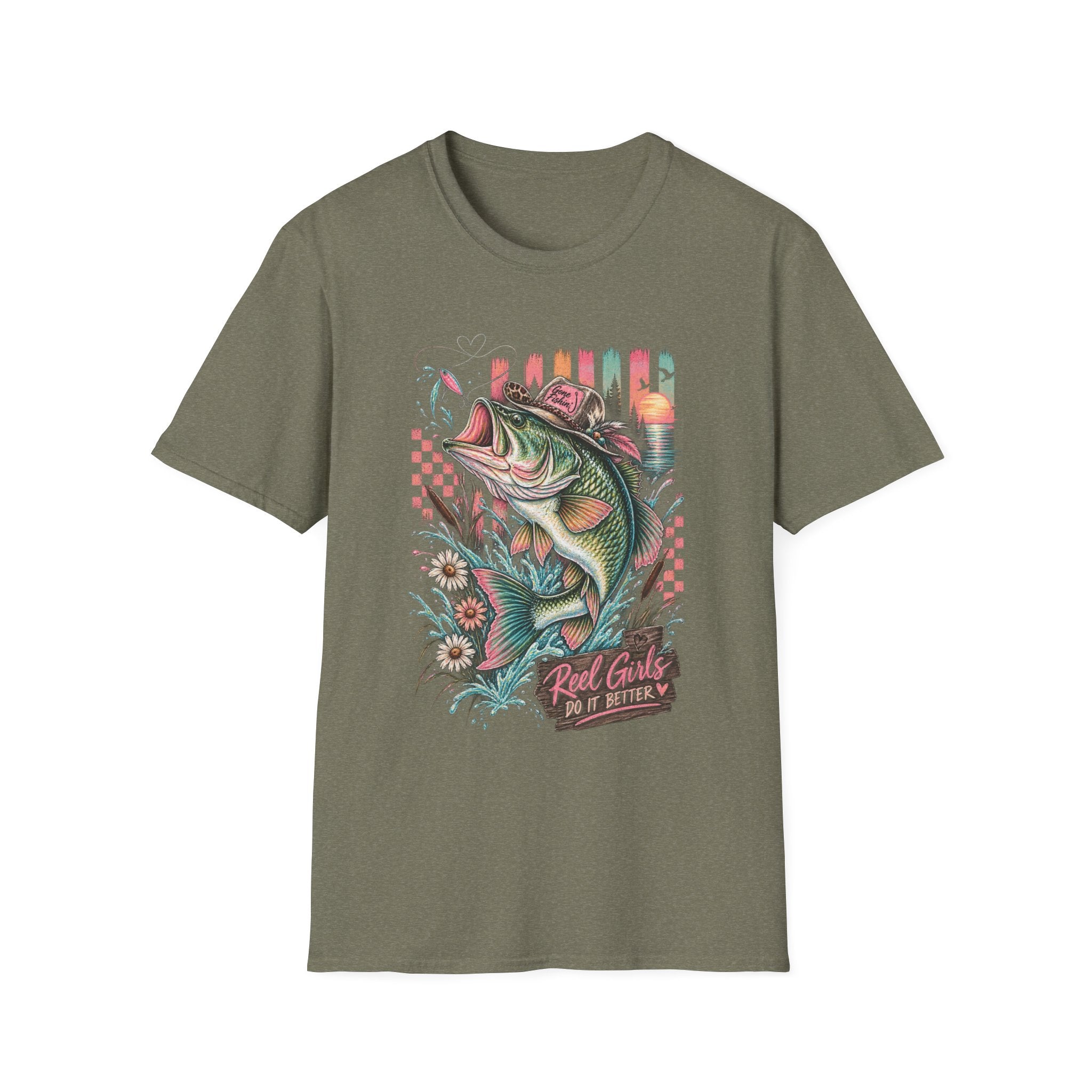 Reel Girls Do It Better Fishing Tee 🎣🩷
