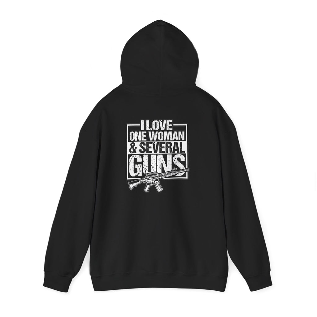 One Woman & Several Guns Graphic Hoodie