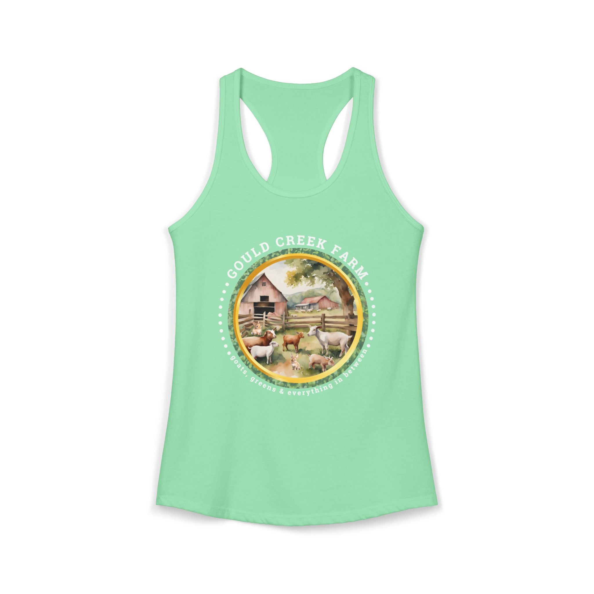 Women's Ideal Racerback Tank Gould creek farm