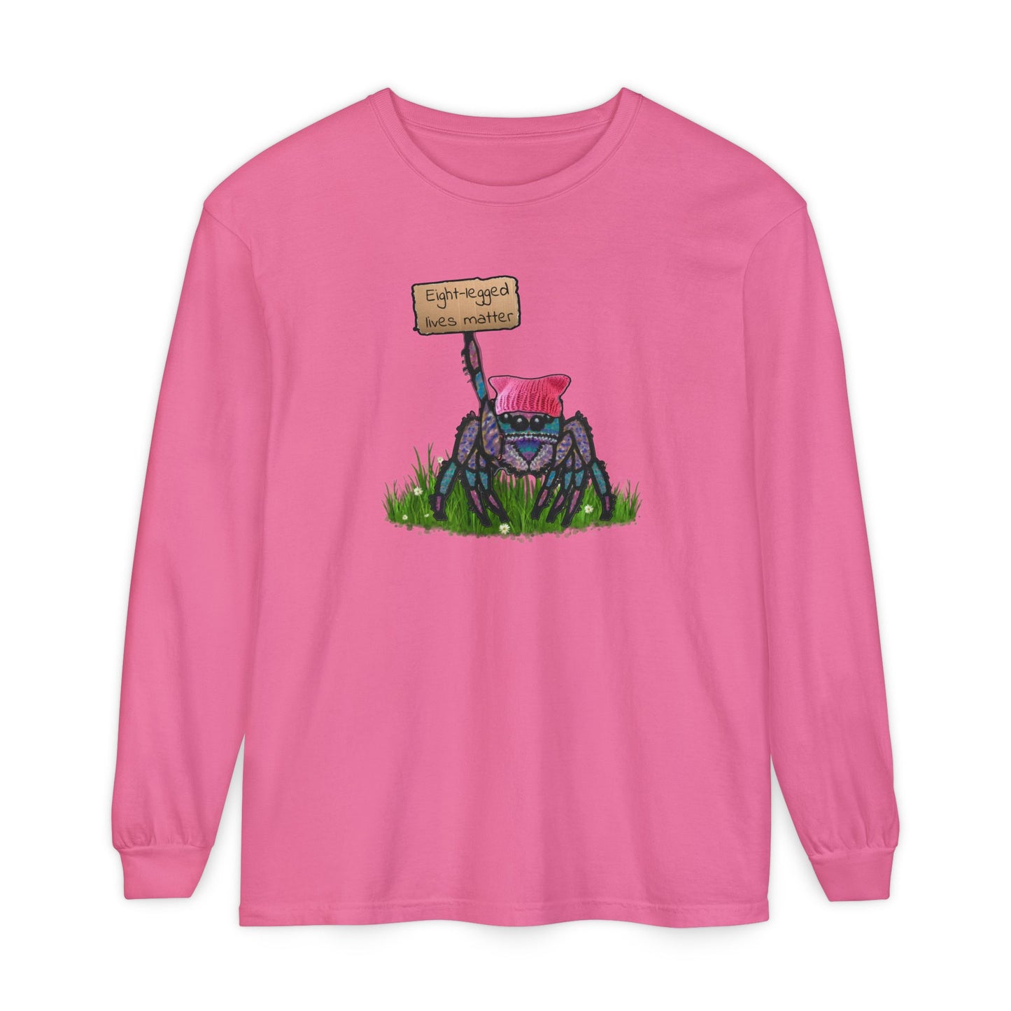 Unisex Garment-dyed Long Sleeve T-Shirt