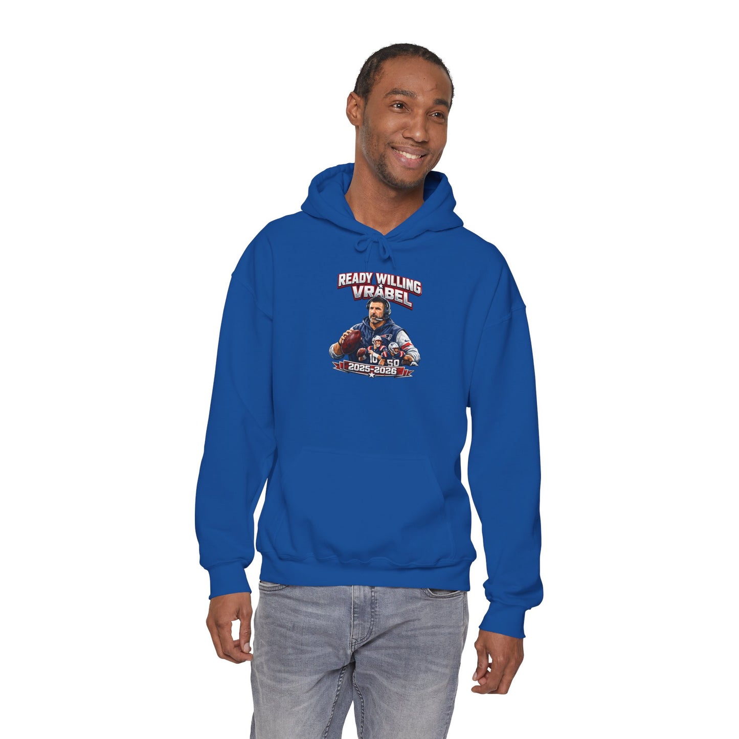 Ready Willing Vrabel Hoodie — Coach Tribute Pullover