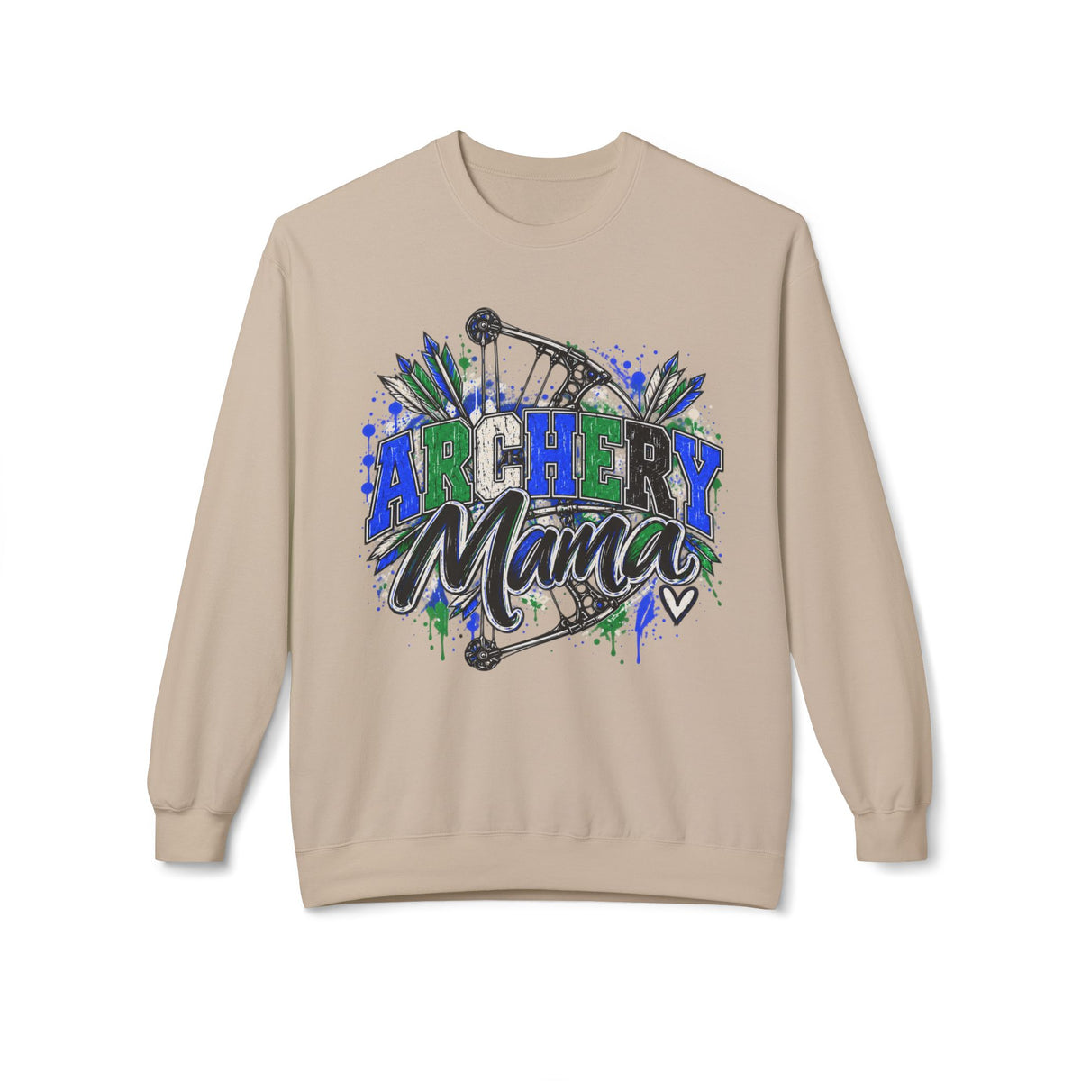 Archery Mama Softstyle Sweatshirt – Women's Bow & Arrow Crewneck