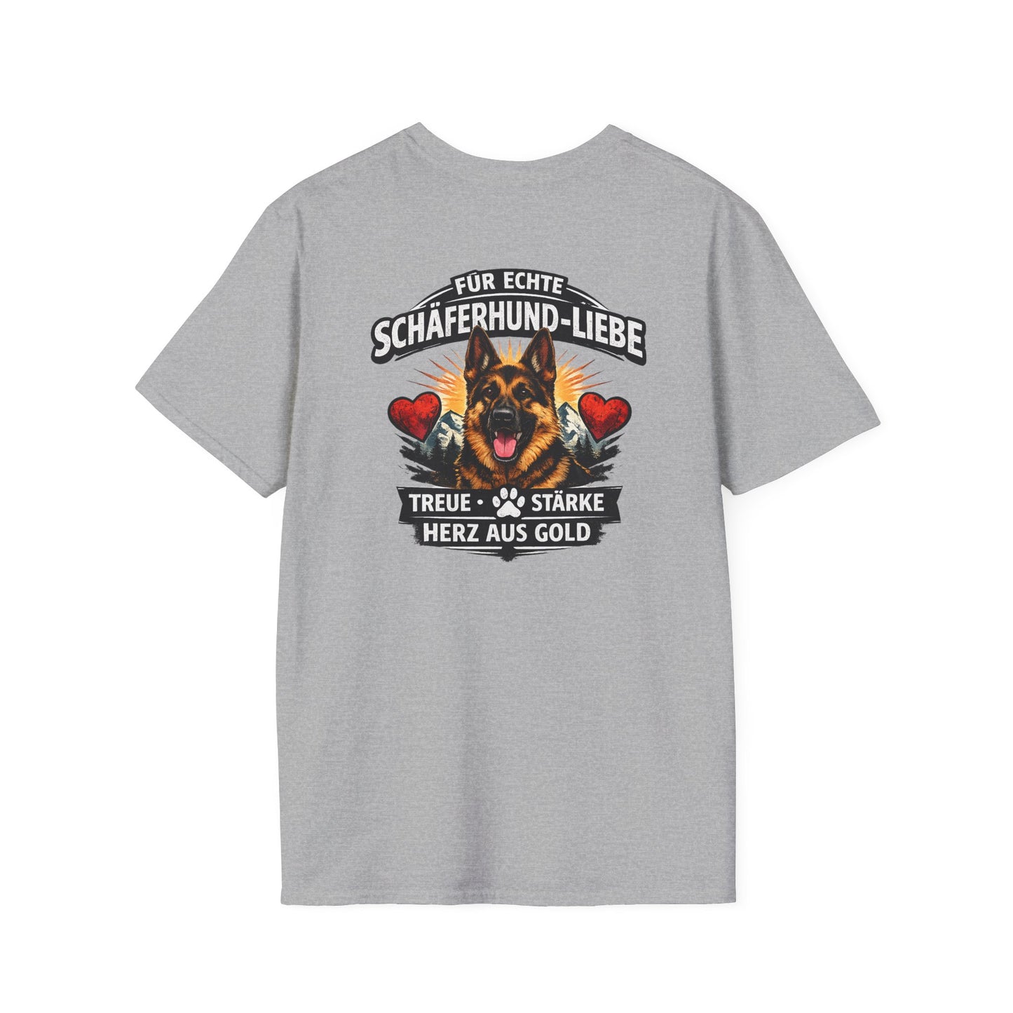 German Shepherd Loyalty T-Shirt — "Loyalty, strength, and a heart of gold"