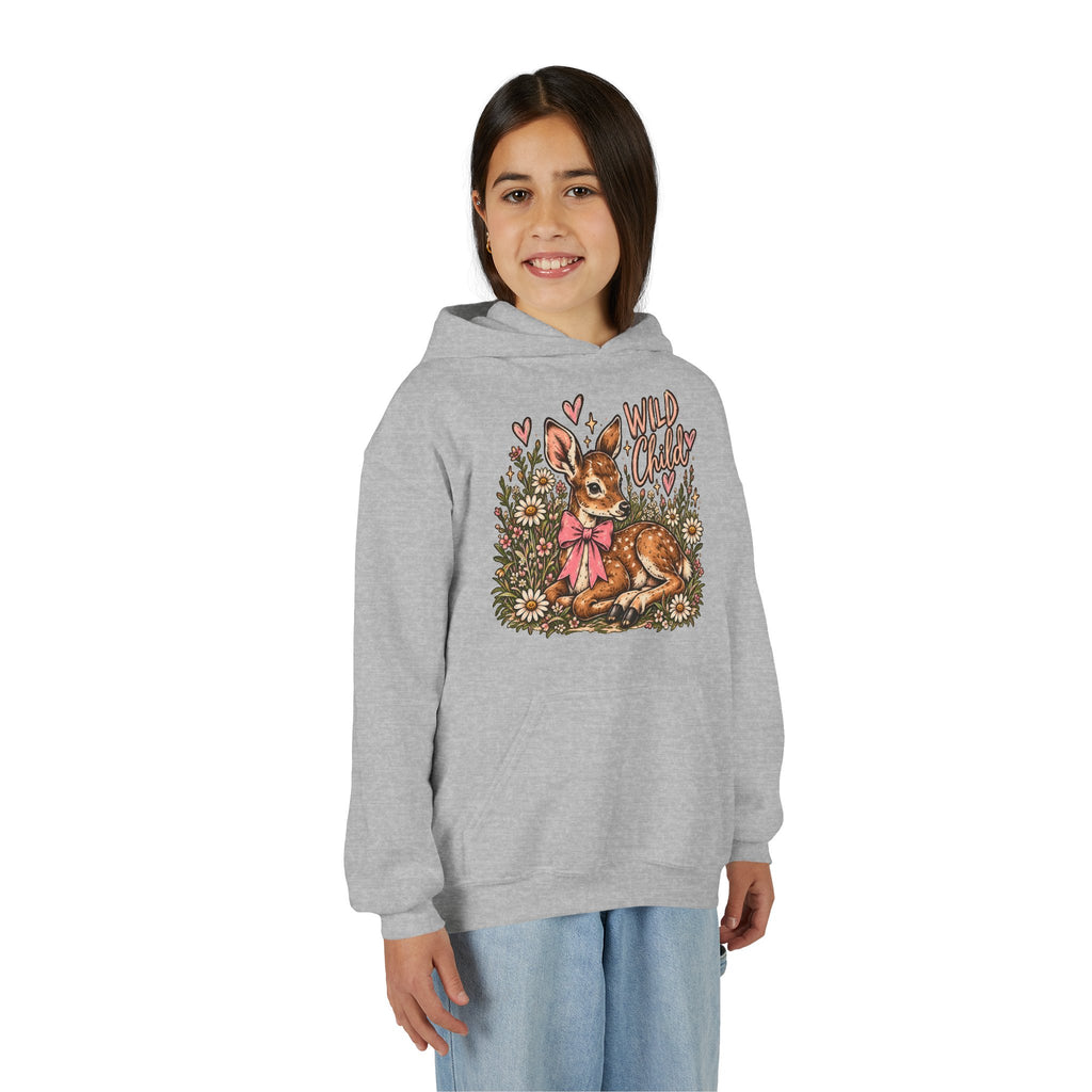 Wild Child Woodland Fawn Kids Hoodie