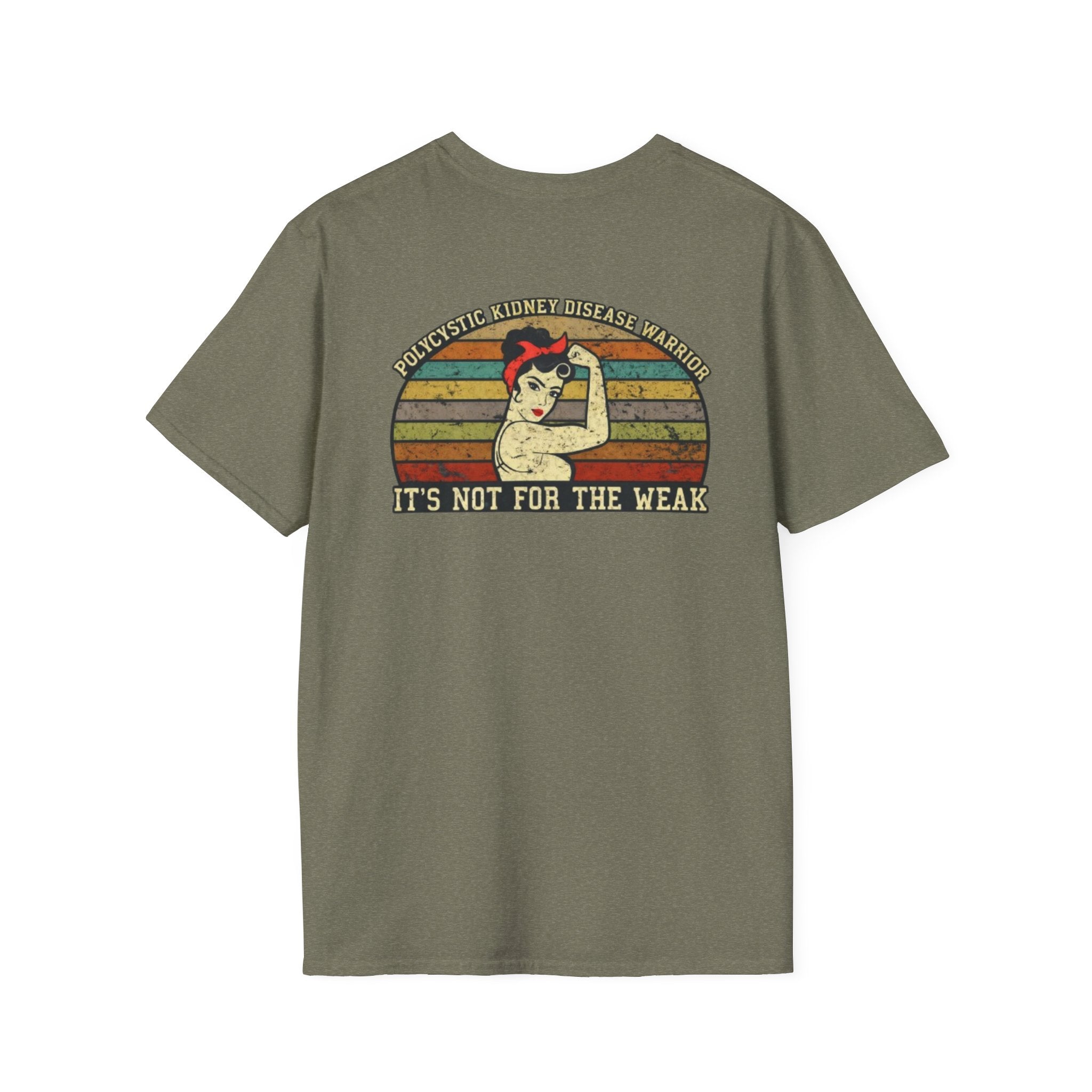 PKD Warrior Rosie the Riveter T-Shirt