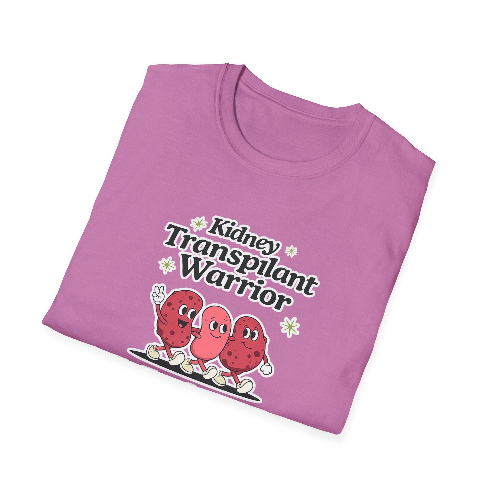 Kidney Transplant Warrior T-Shirt — The Three Beans Club Support Tee