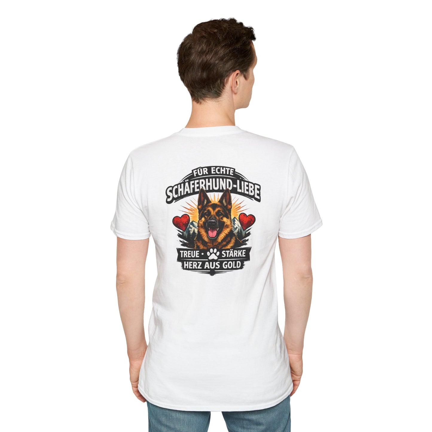 German Shepherd Loyalty T-Shirt — "Loyalty, strength, and a heart of gold"