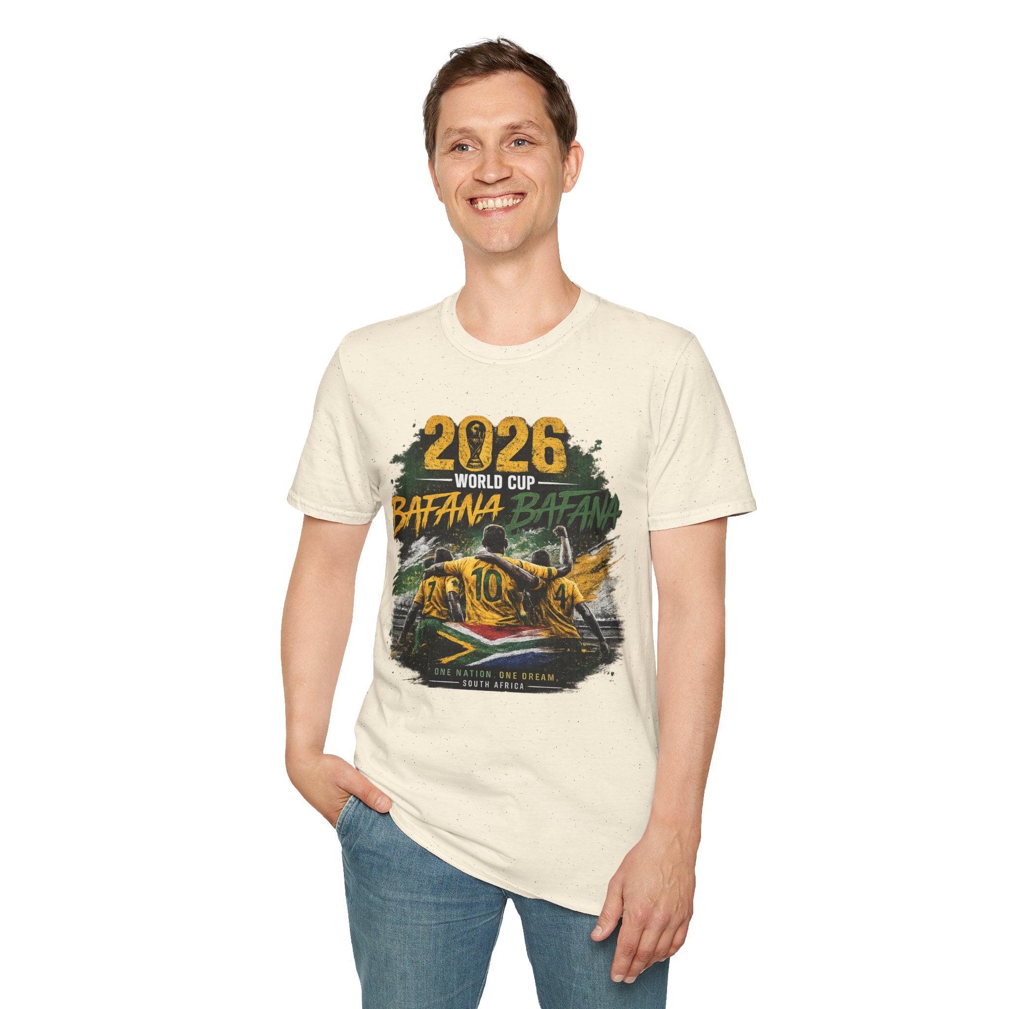 2026 World Cup Bafana Bafana T-Shirt – South Africa Soccer Fan Tee