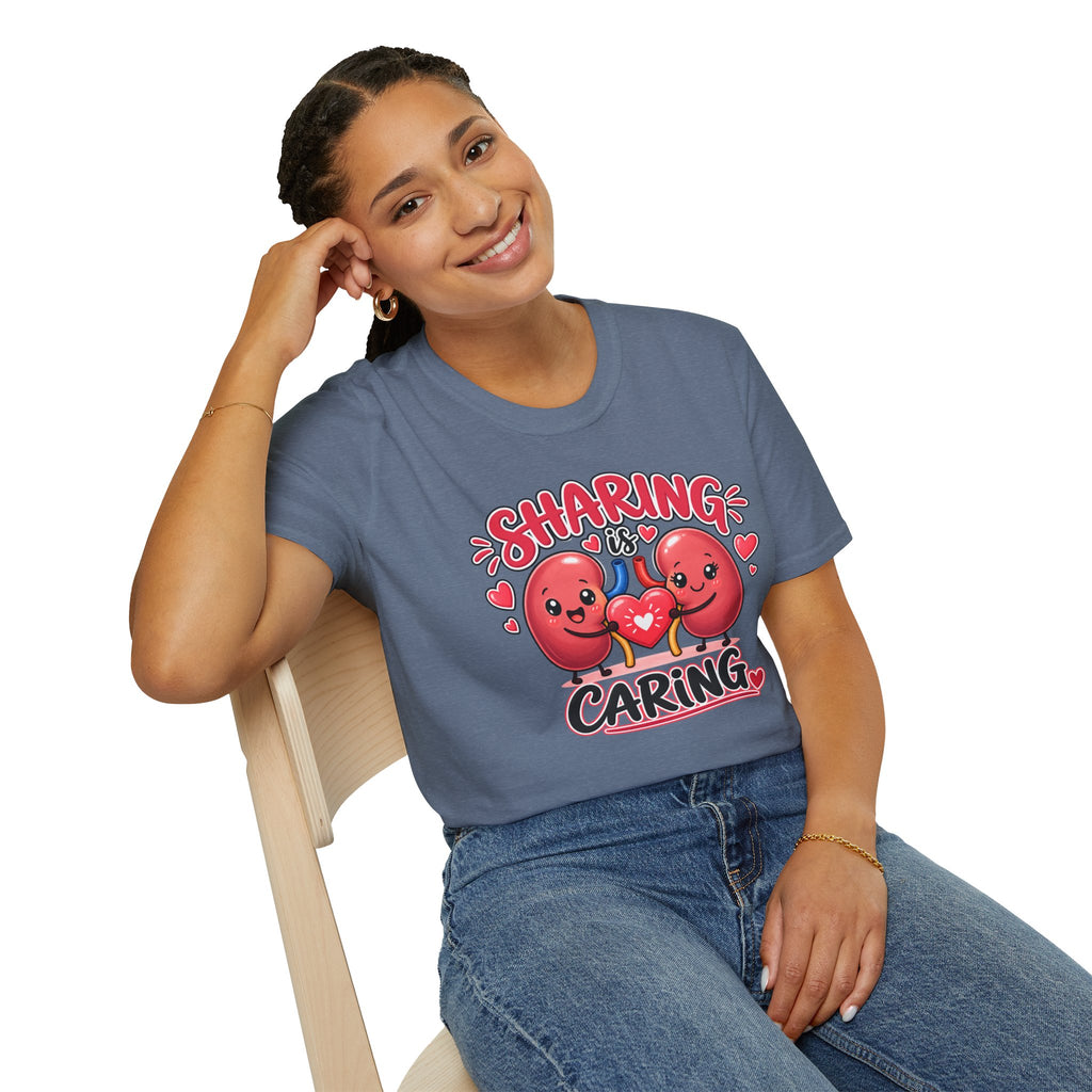 Sharing Is Caring — Kidney Edition ❤️  T-Shirt