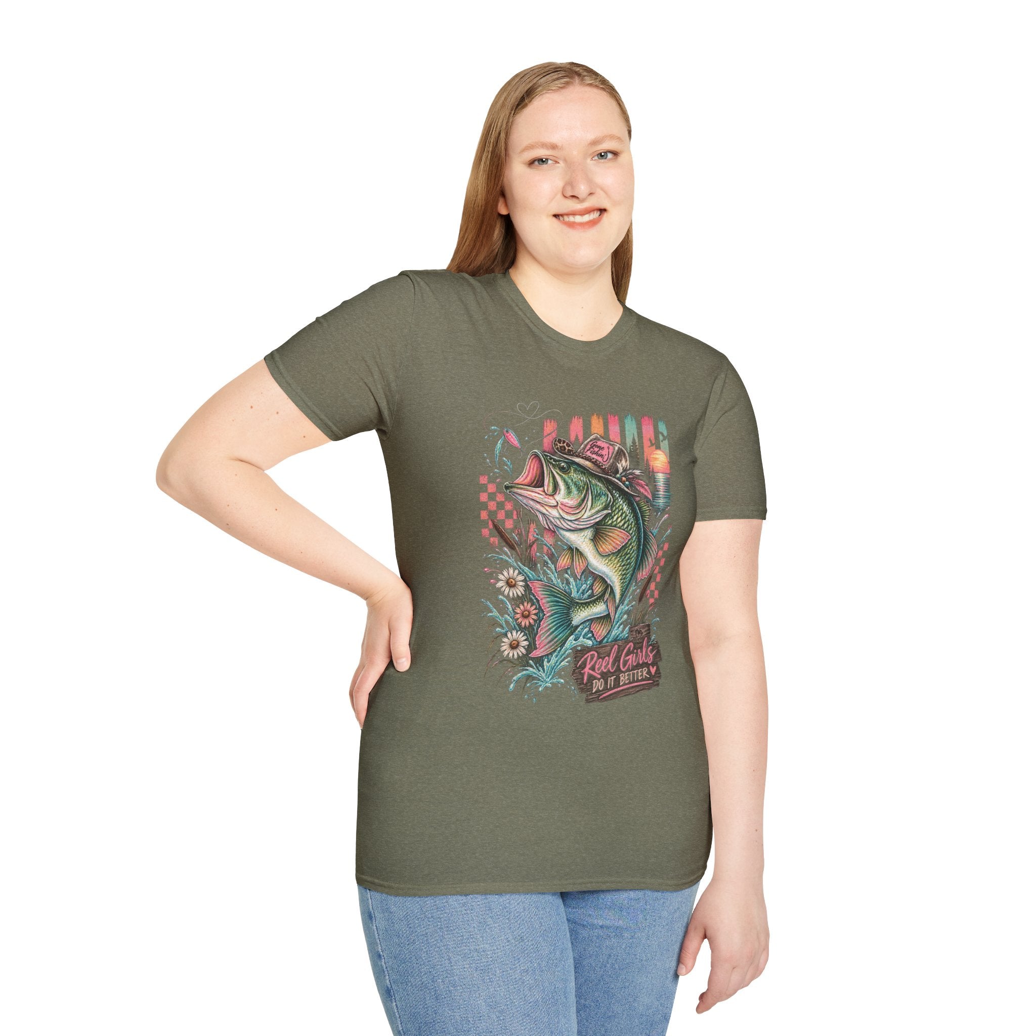 Reel Girls Do It Better Fishing Tee 🎣🩷