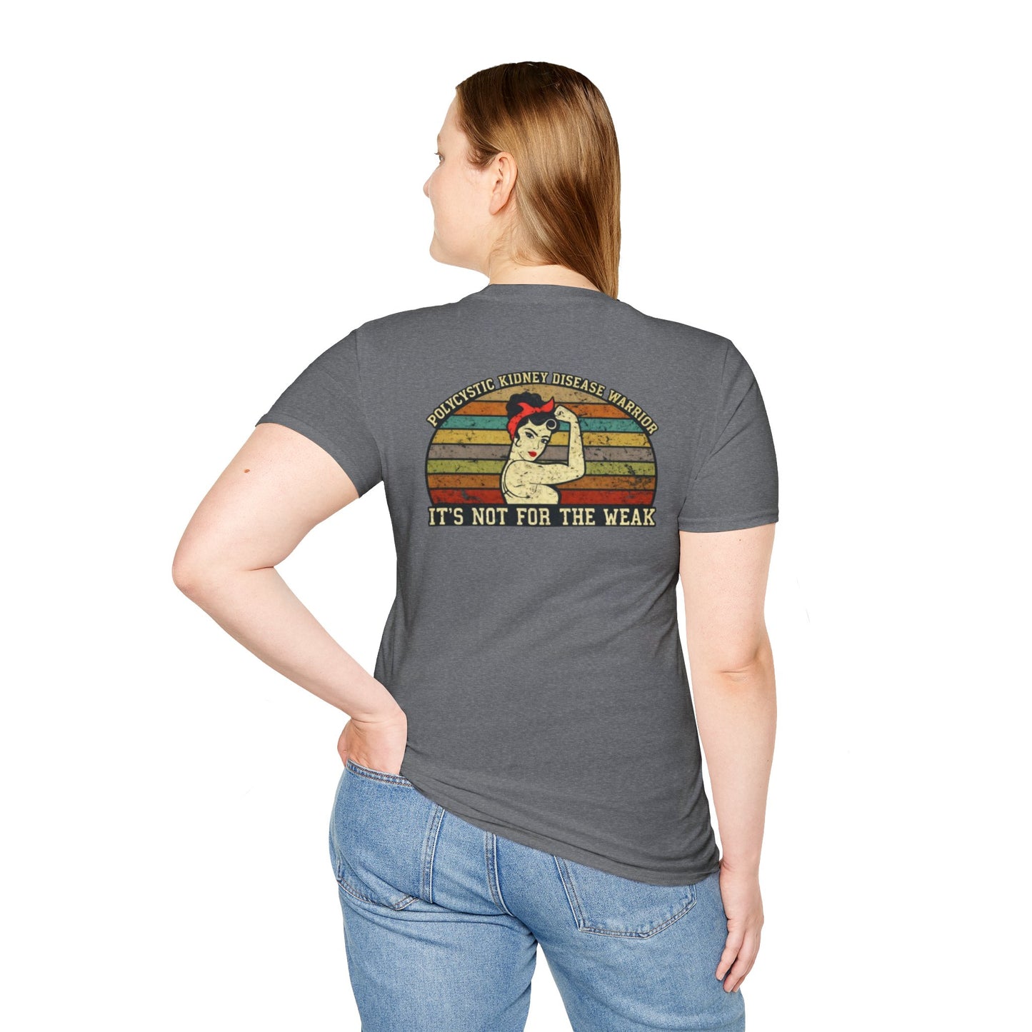 PKD Warrior Rosie the Riveter T-Shirt