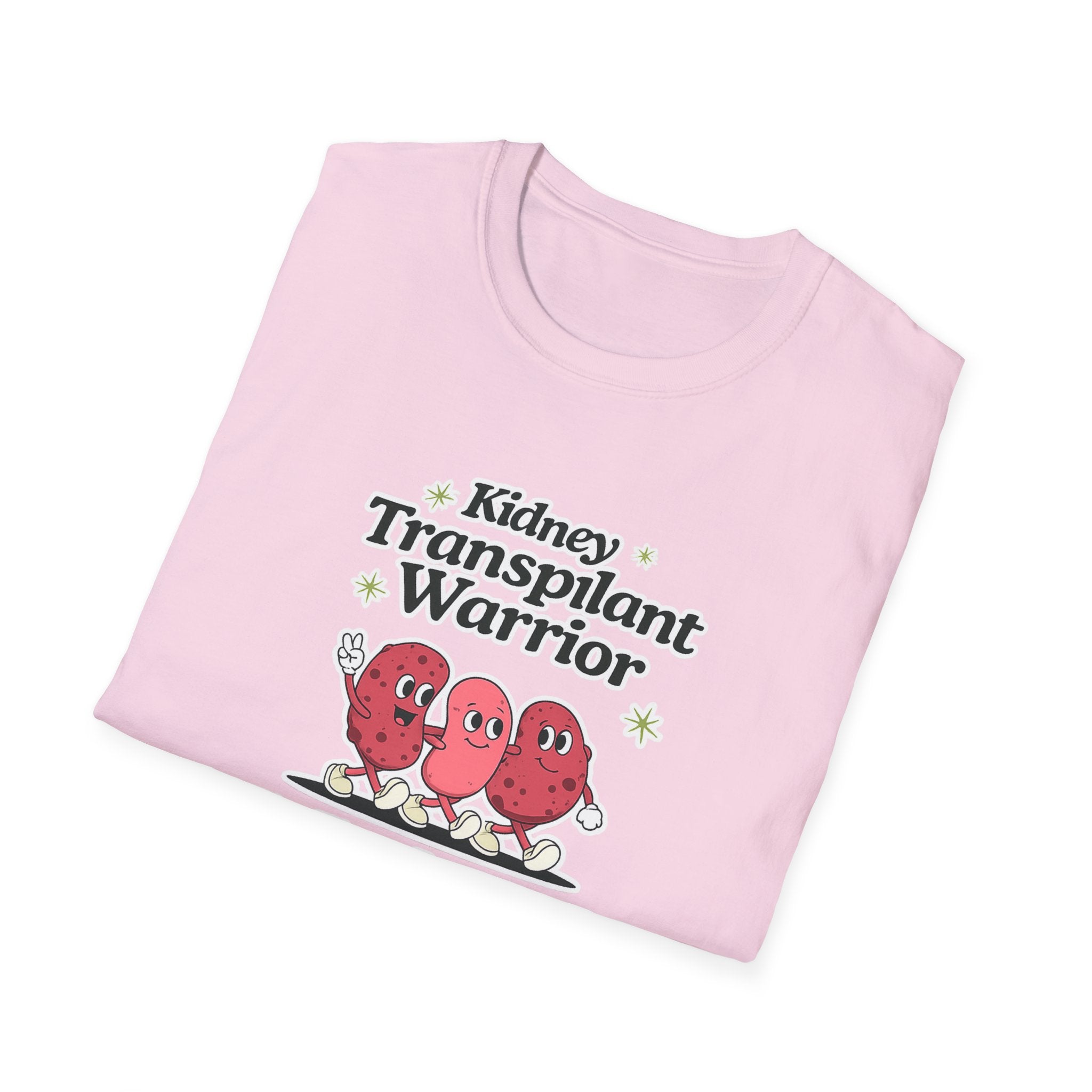 Kidney Transplant Warrior T-Shirt — The Three Beans Club Support Tee
