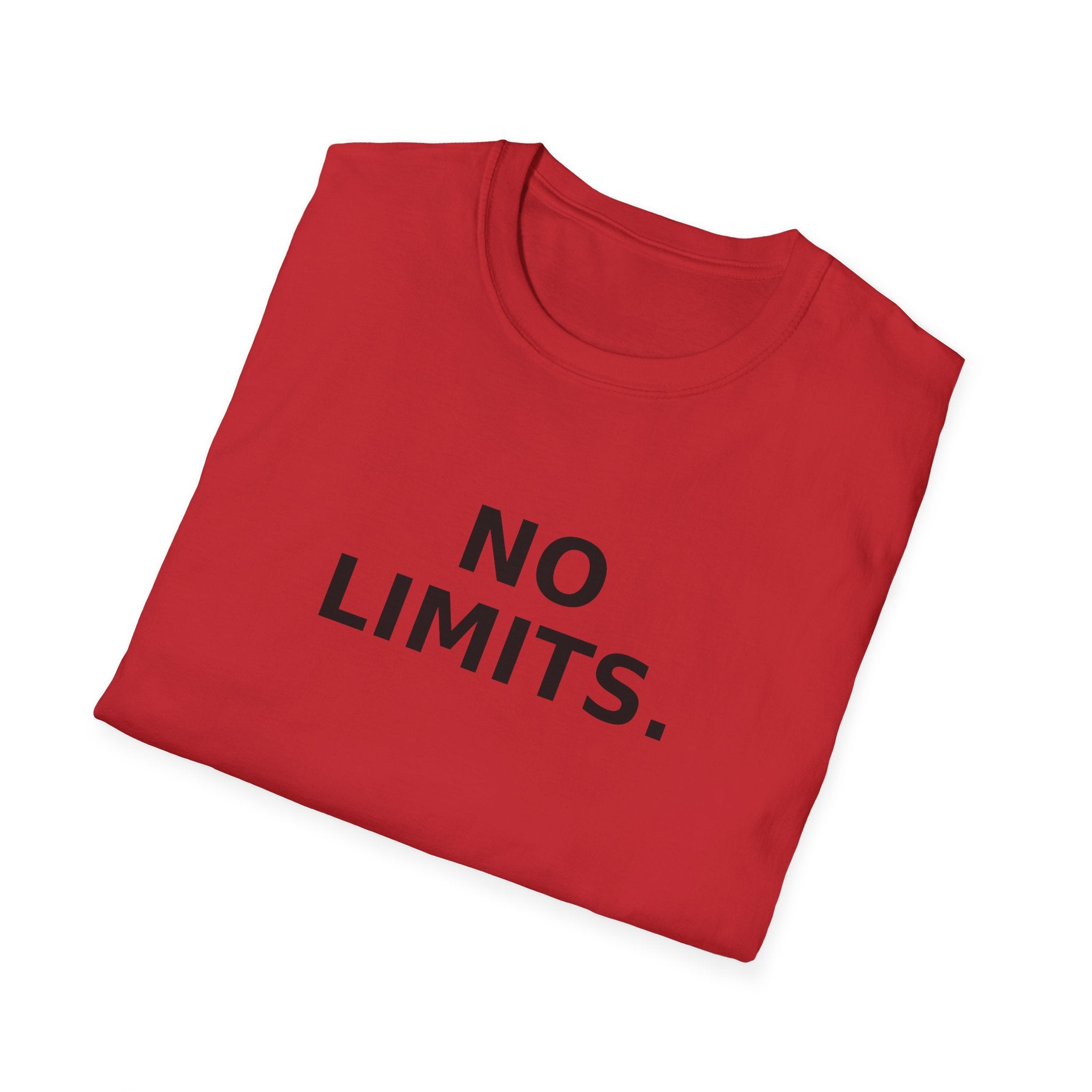 No Limits T-Shirt — Motivational Graphic Tee