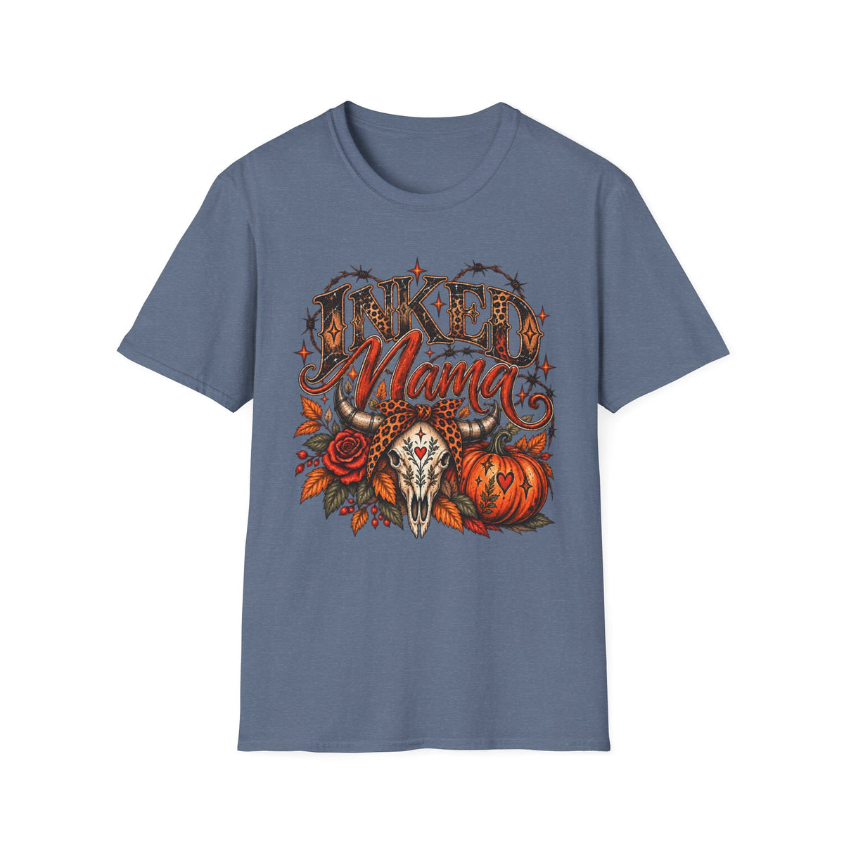 Inked Mama Autumn Western Tee
