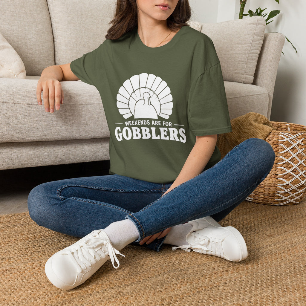Weekends Are for Gobblers T-Shirt — Vintage Turkey Tee